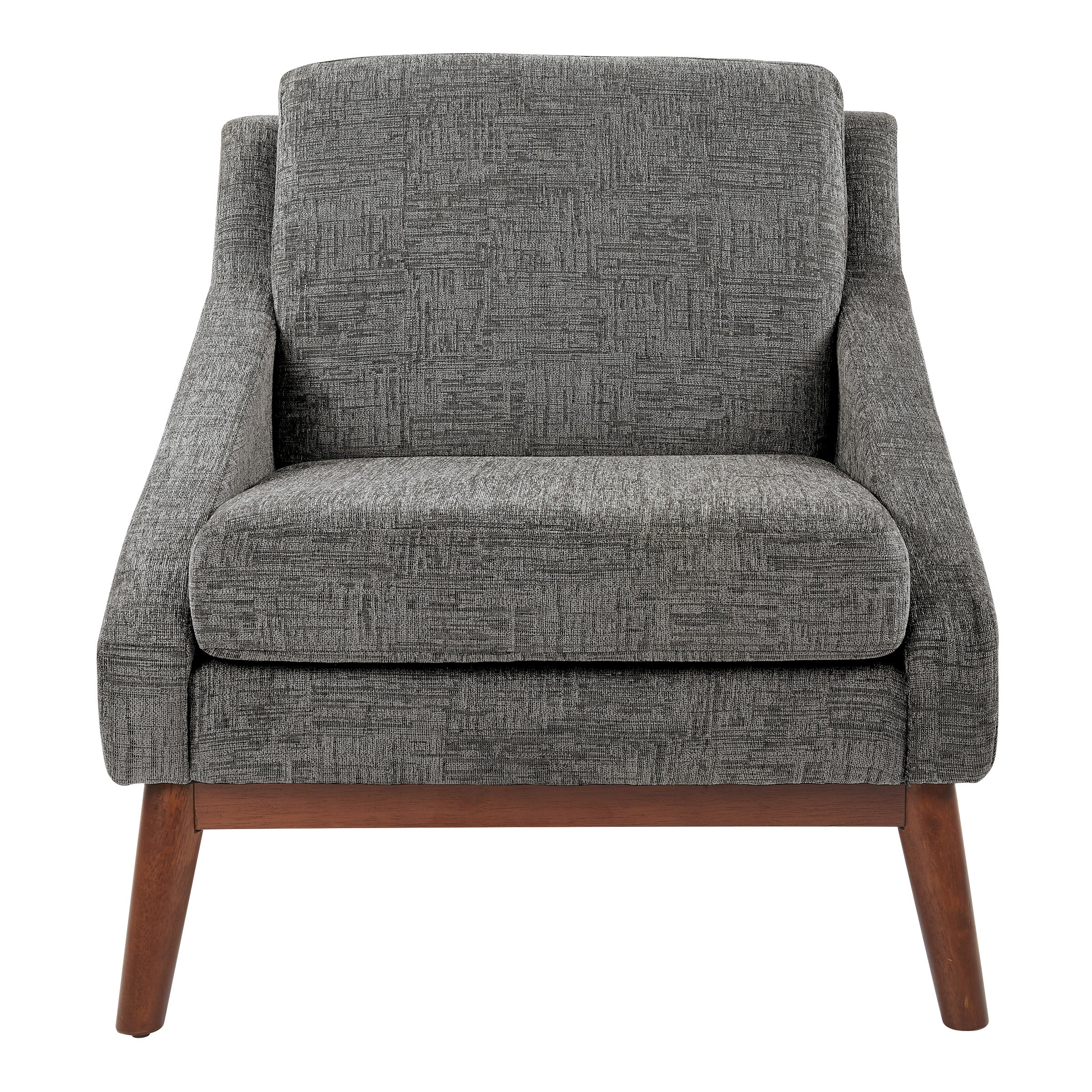 Mid-Century Club Chair - Charcoal