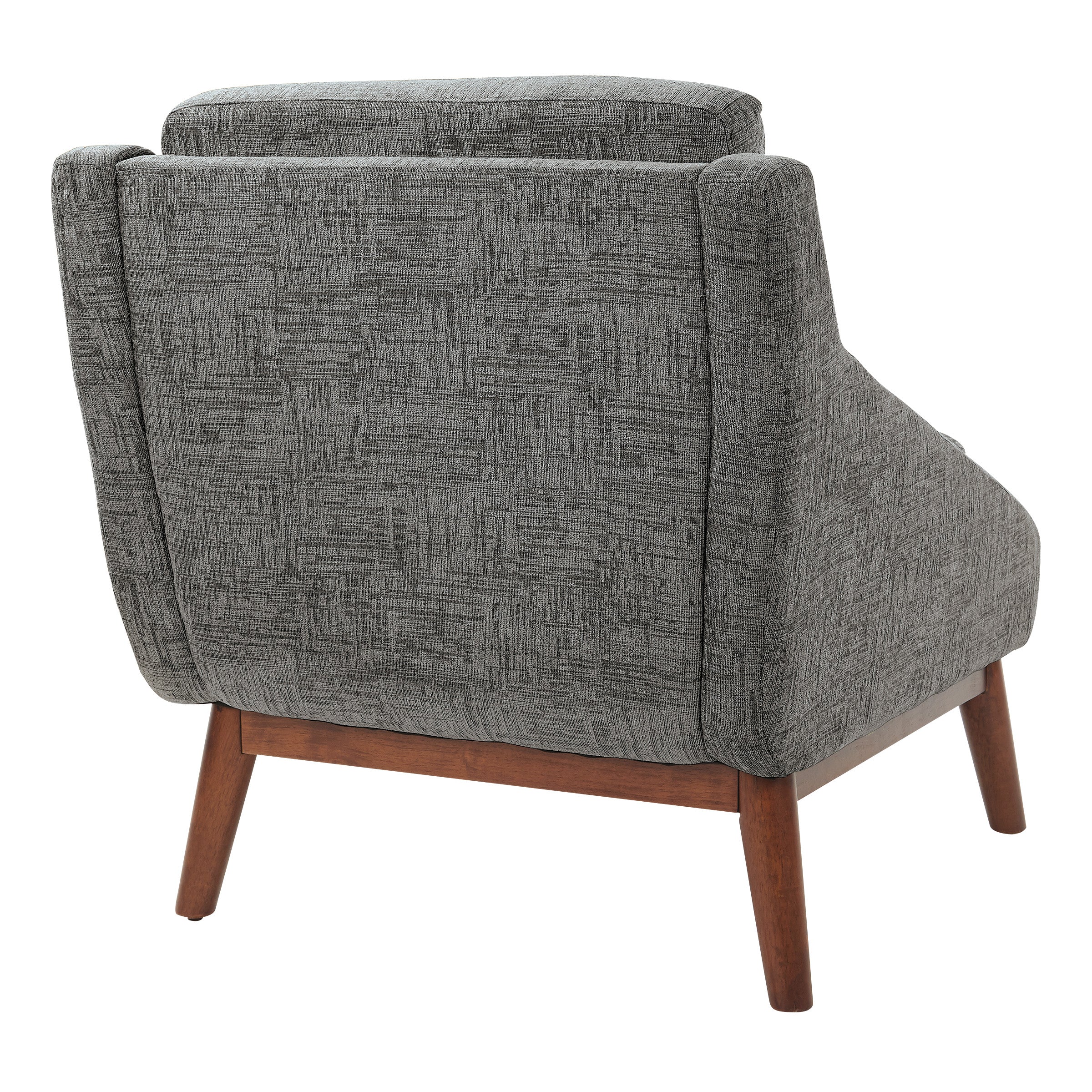 Mid-Century Club Chair - Charcoal