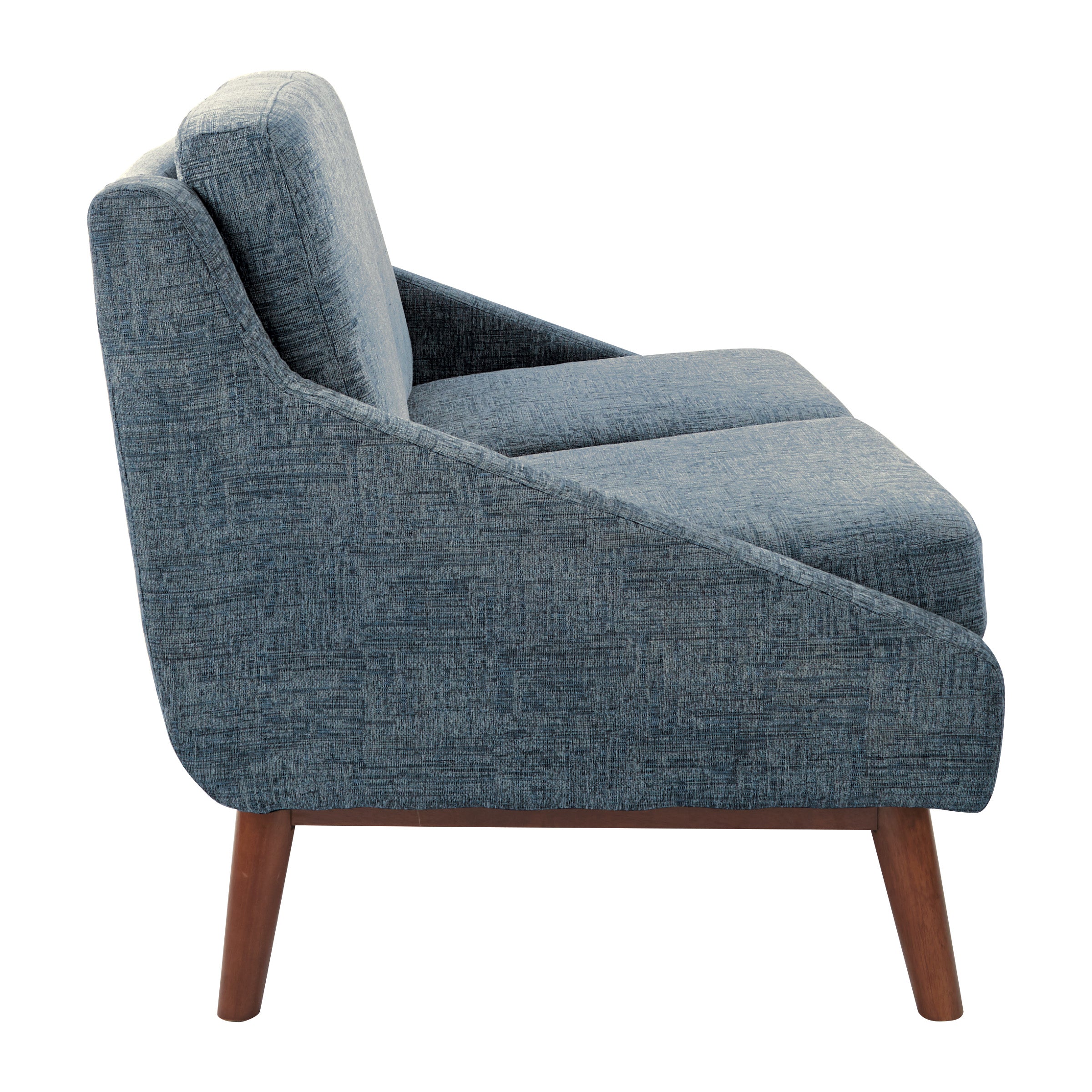 Mid-Century Loveseat - Navy
