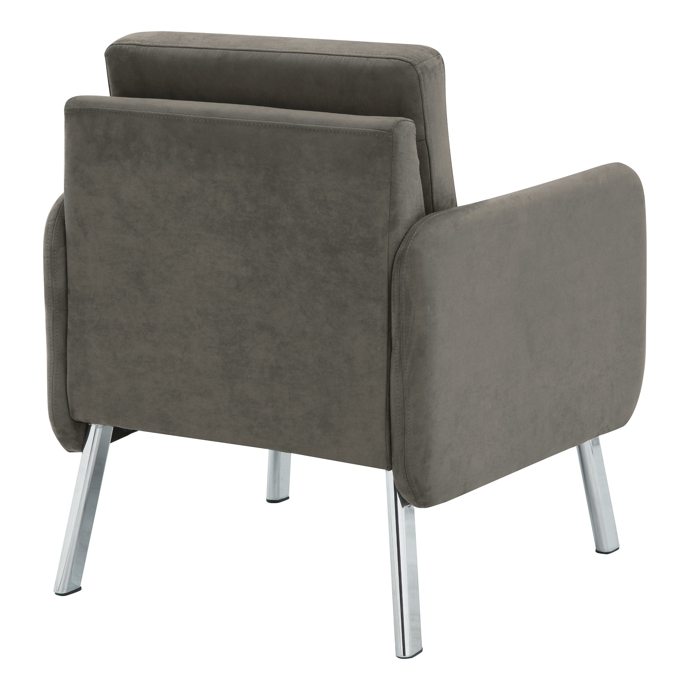 Lounge Chair in Fabric - Charcoal Fabric