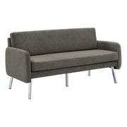 Lounge Sofa in Fabric - Charcoal Fabric