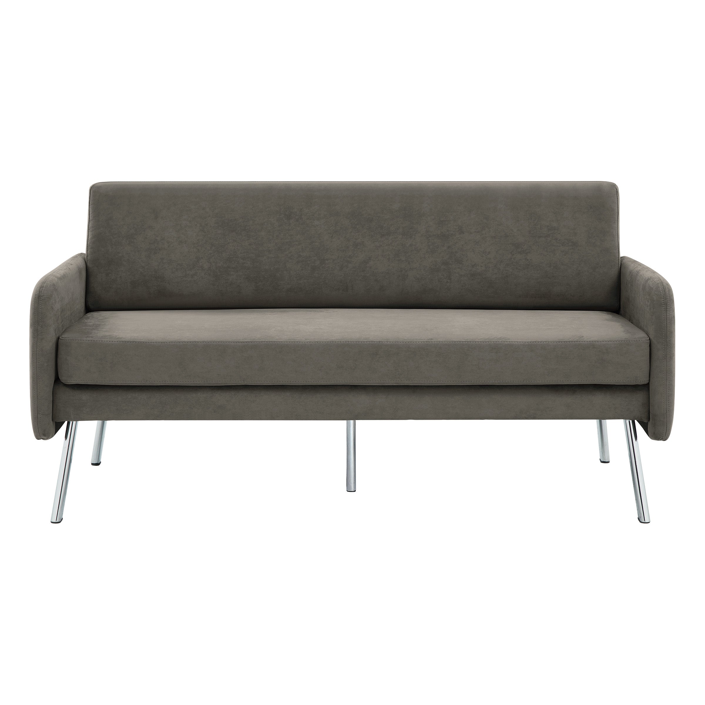 Lounge Sofa in Fabric - Charcoal Fabric