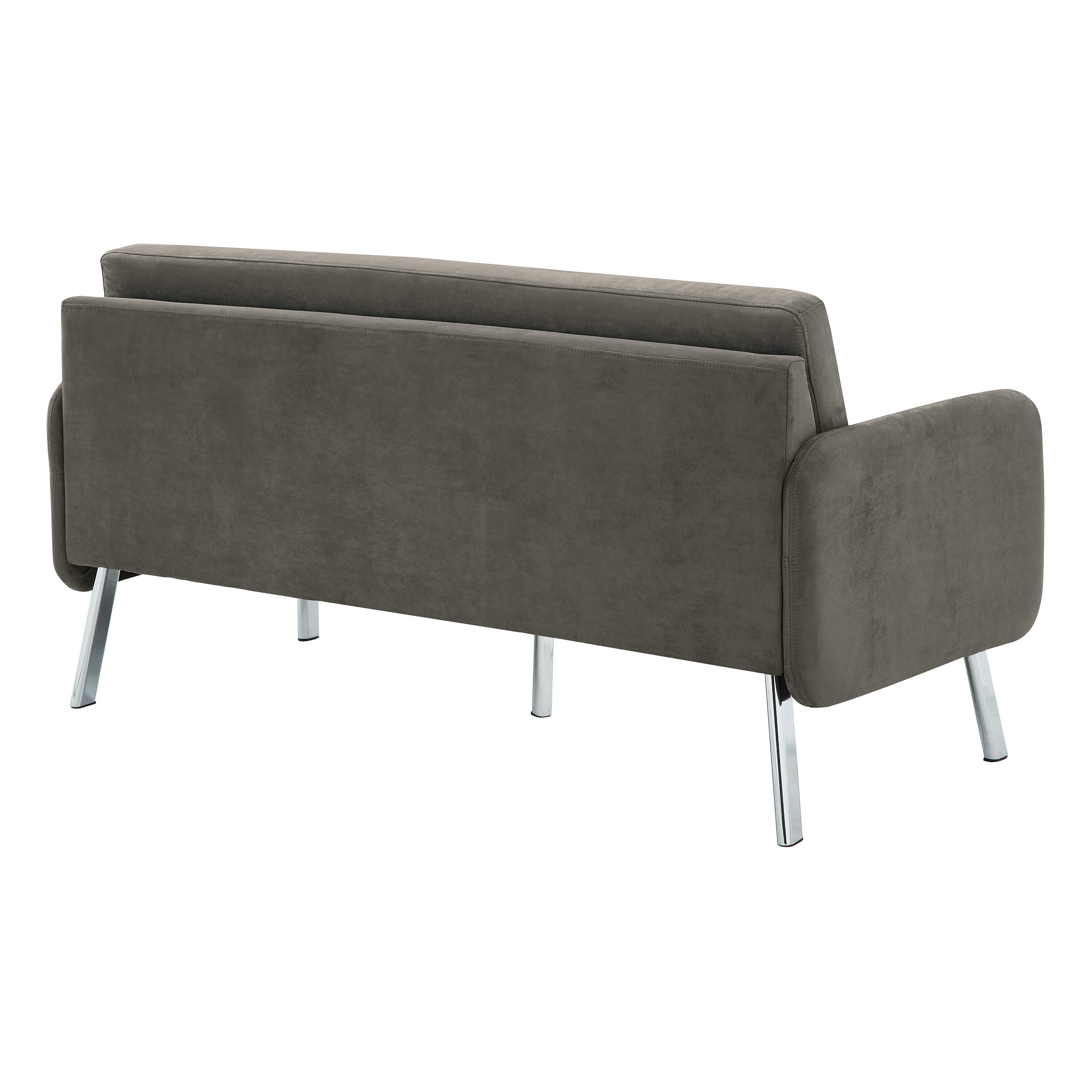 Lounge Sofa in Fabric - Charcoal Fabric