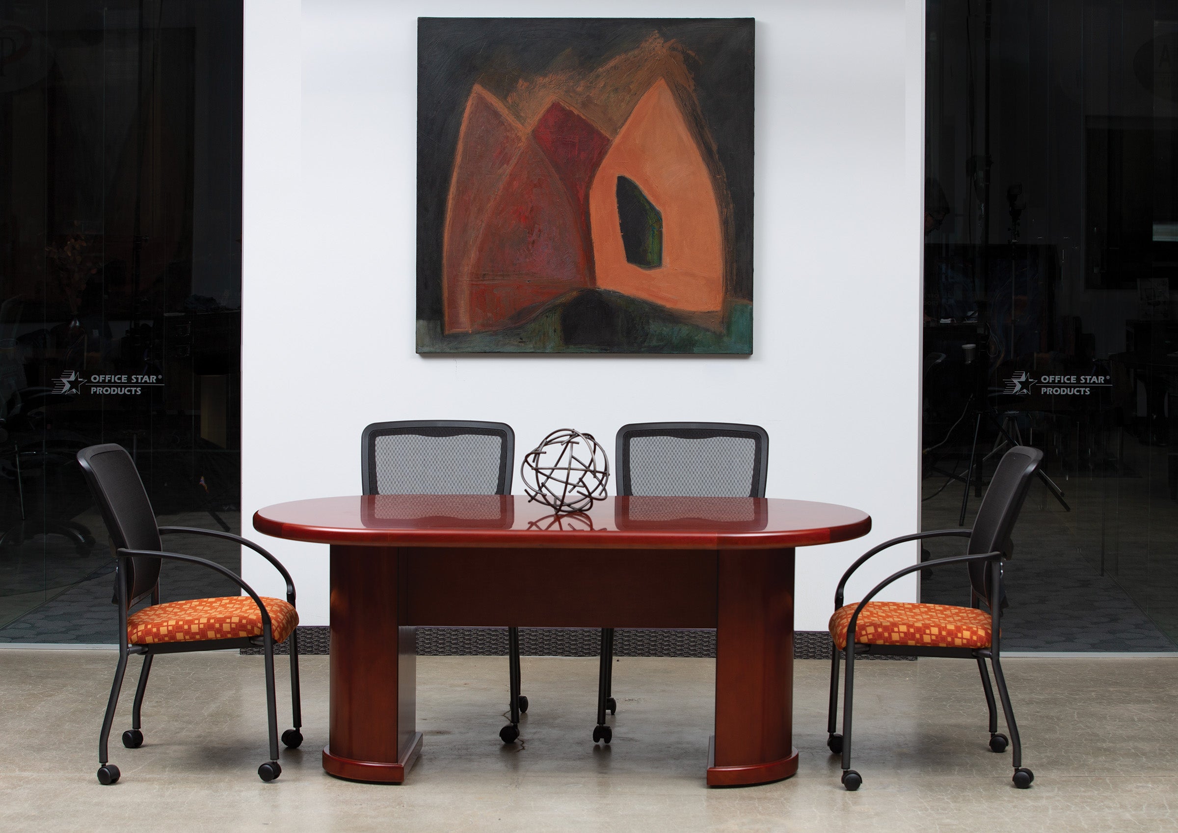 Sonoma Conference Table 72"X36"X30" - Dark Cherry