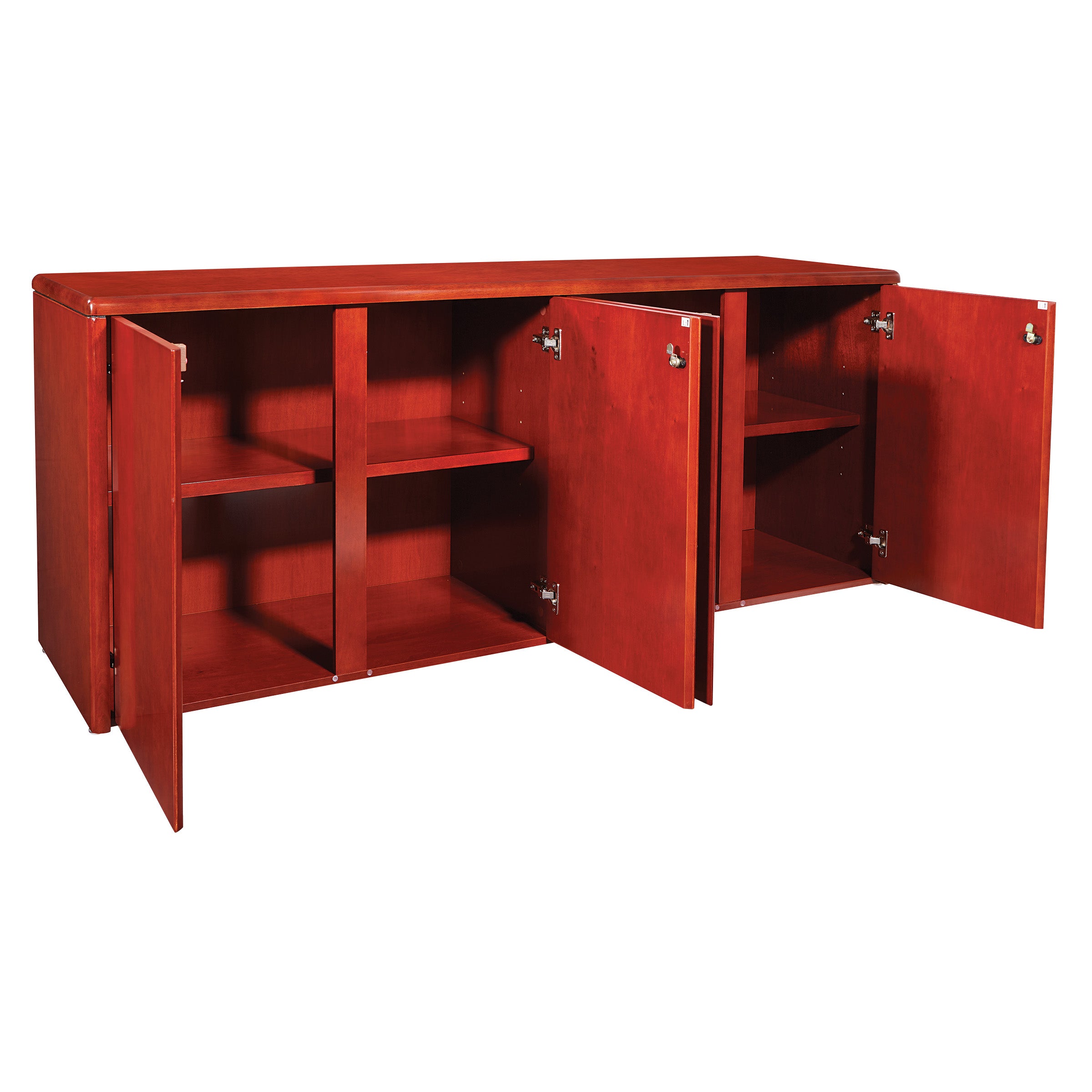 Sonoma 4 Door Credenza 72"X20"29" - Dark Cherry