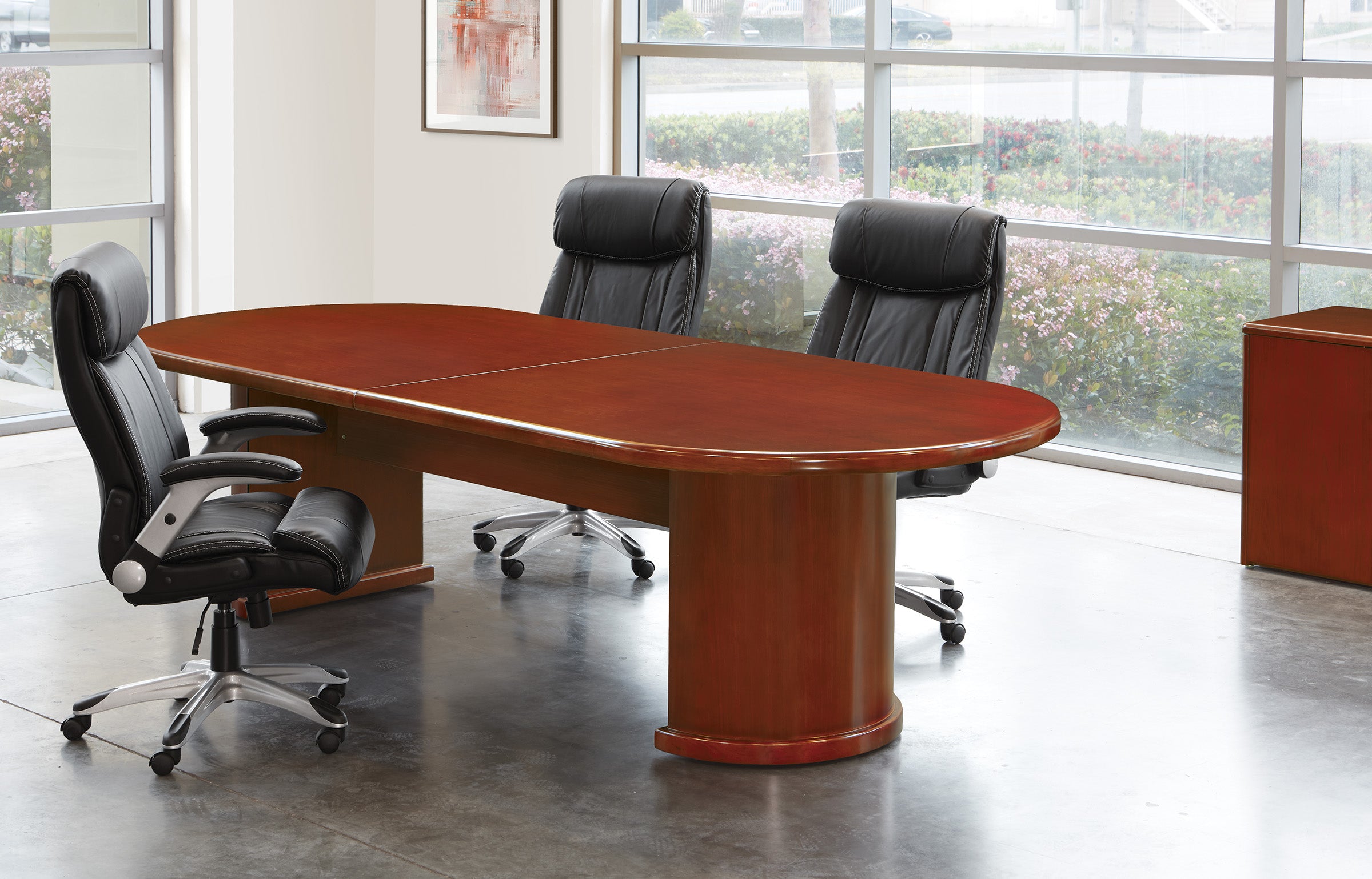 Sonoma Conference Table 120" x 48" x 30" - Dark Cherry