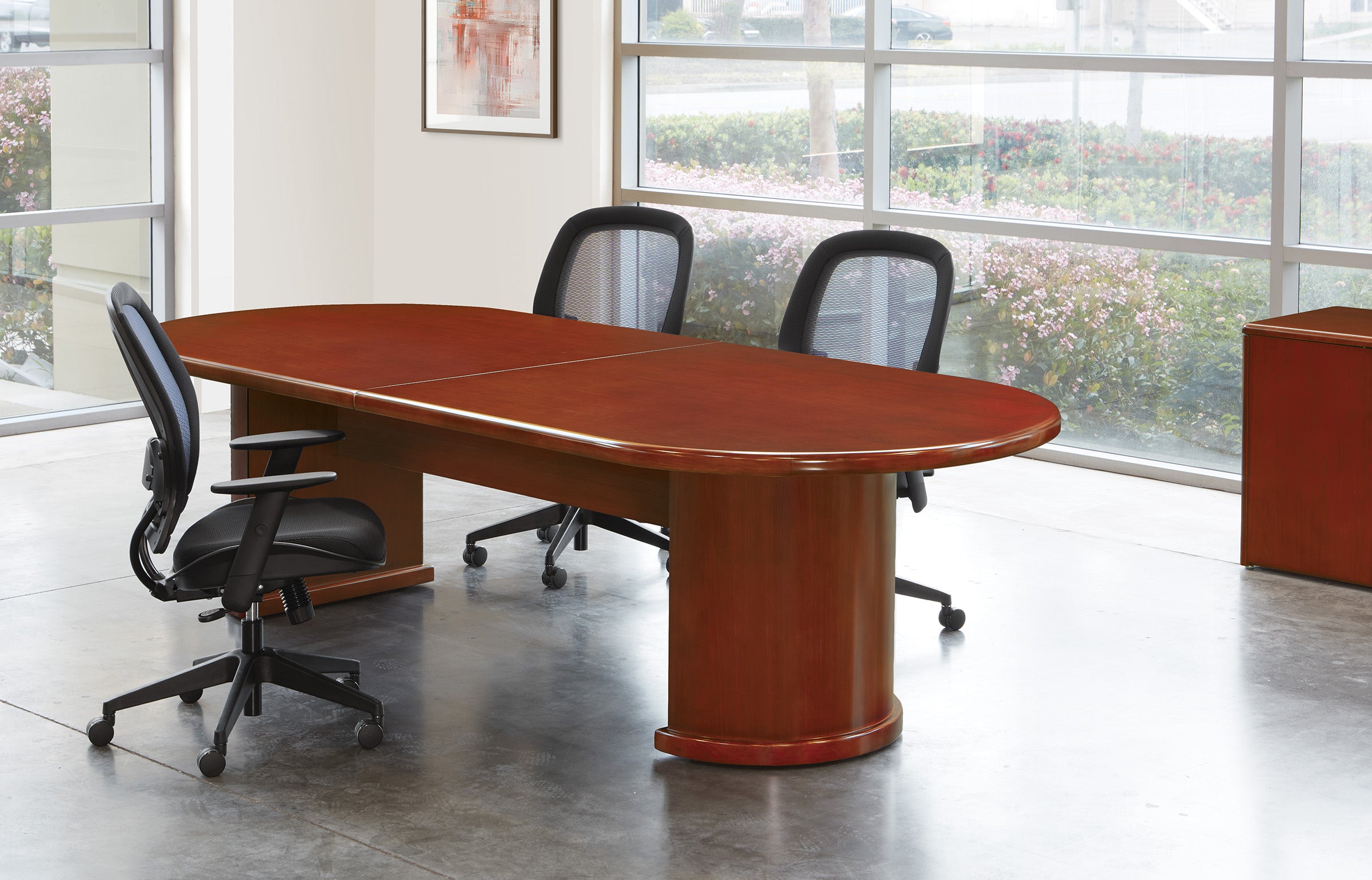 Sonoma Conference Table 120" x 48" x 30" - Dark Cherry