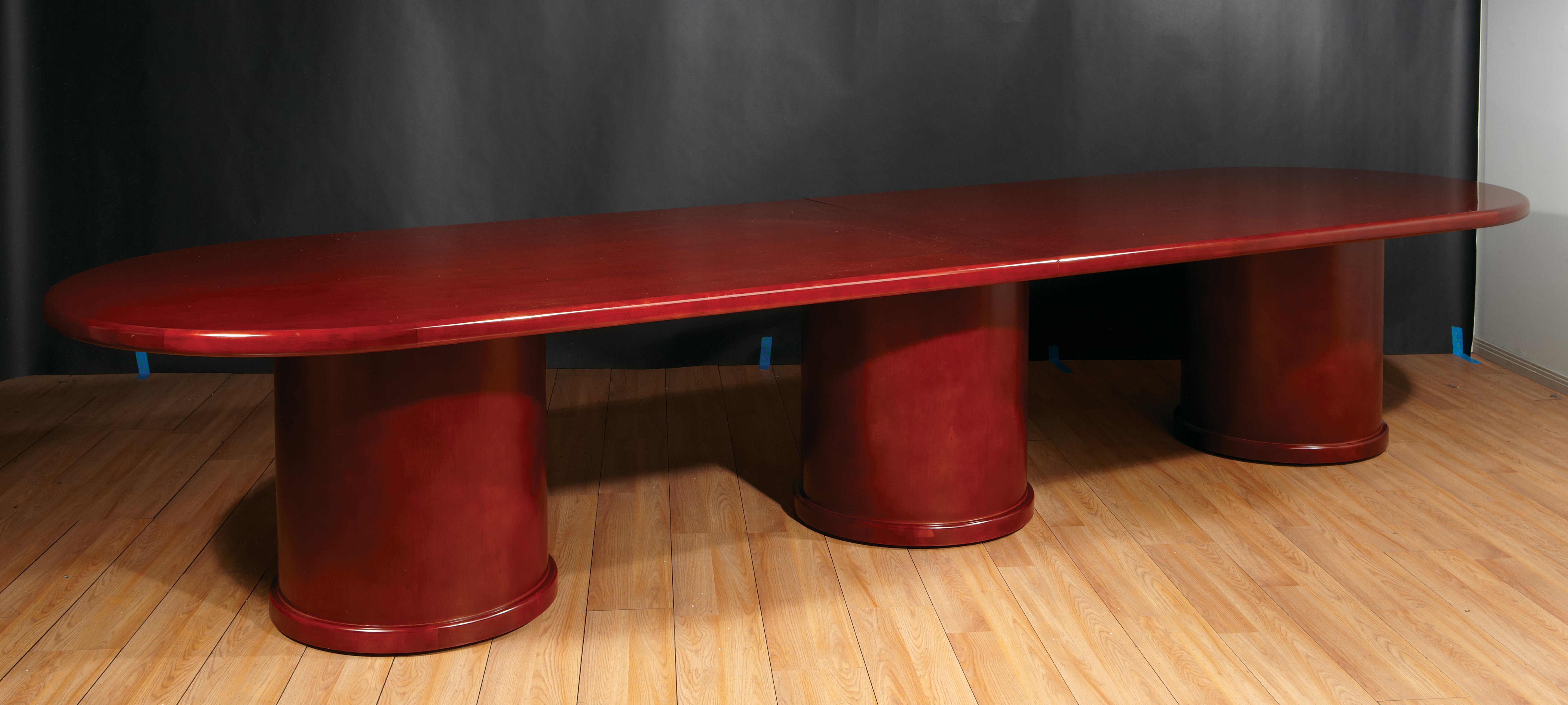 Sonoma Conference Table 168”X48”X30” - Dark Cherry