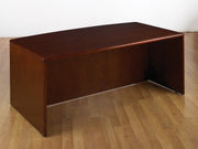 Sonoma Bow Top Desk Shell, 72X39 - Dark Cherry