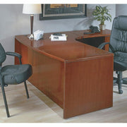 Sonoma Right L Shape W/Curved Corner 72"X82" - Dark Cherry