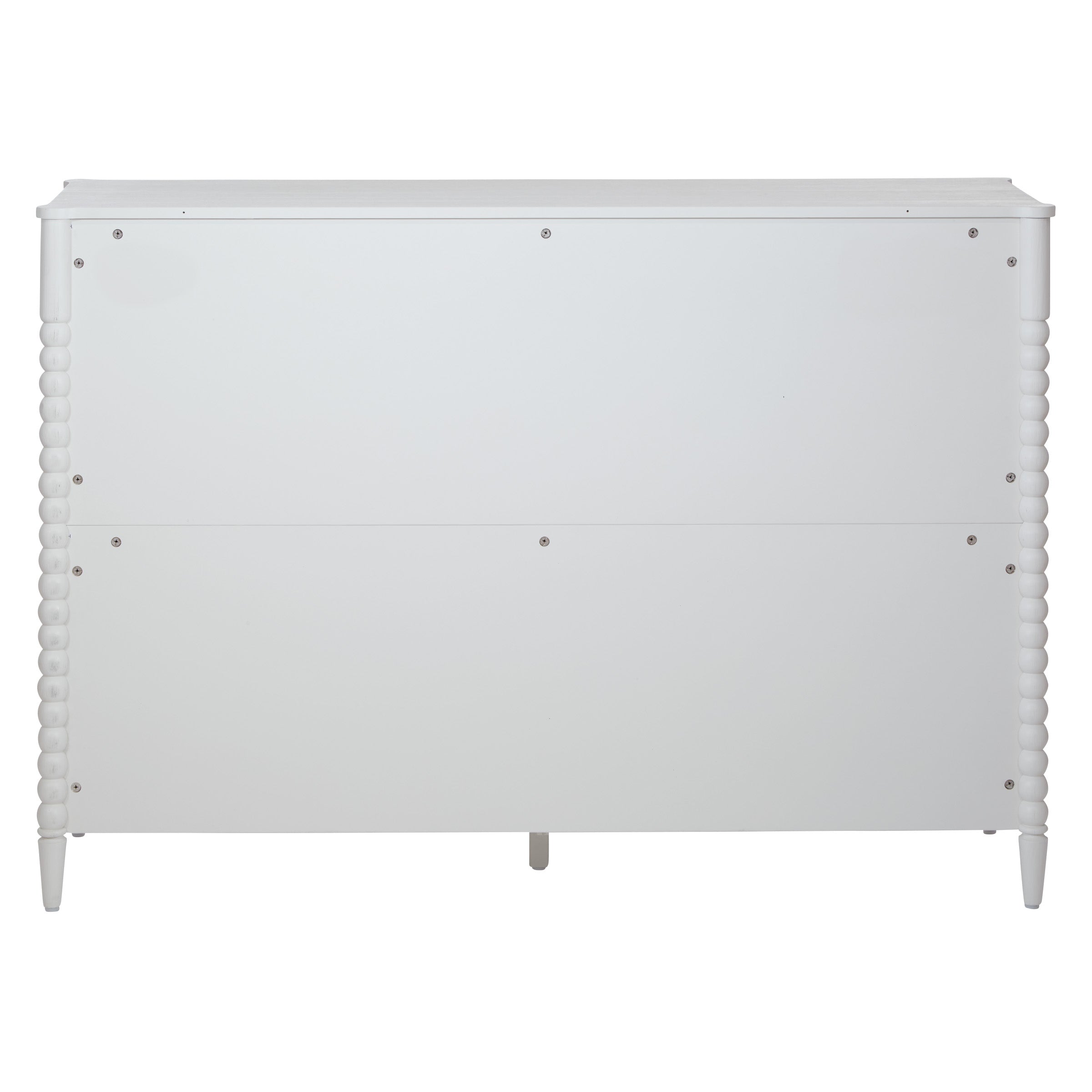 Spindle 8 Drawer Dresser - Sandcastle Antique White