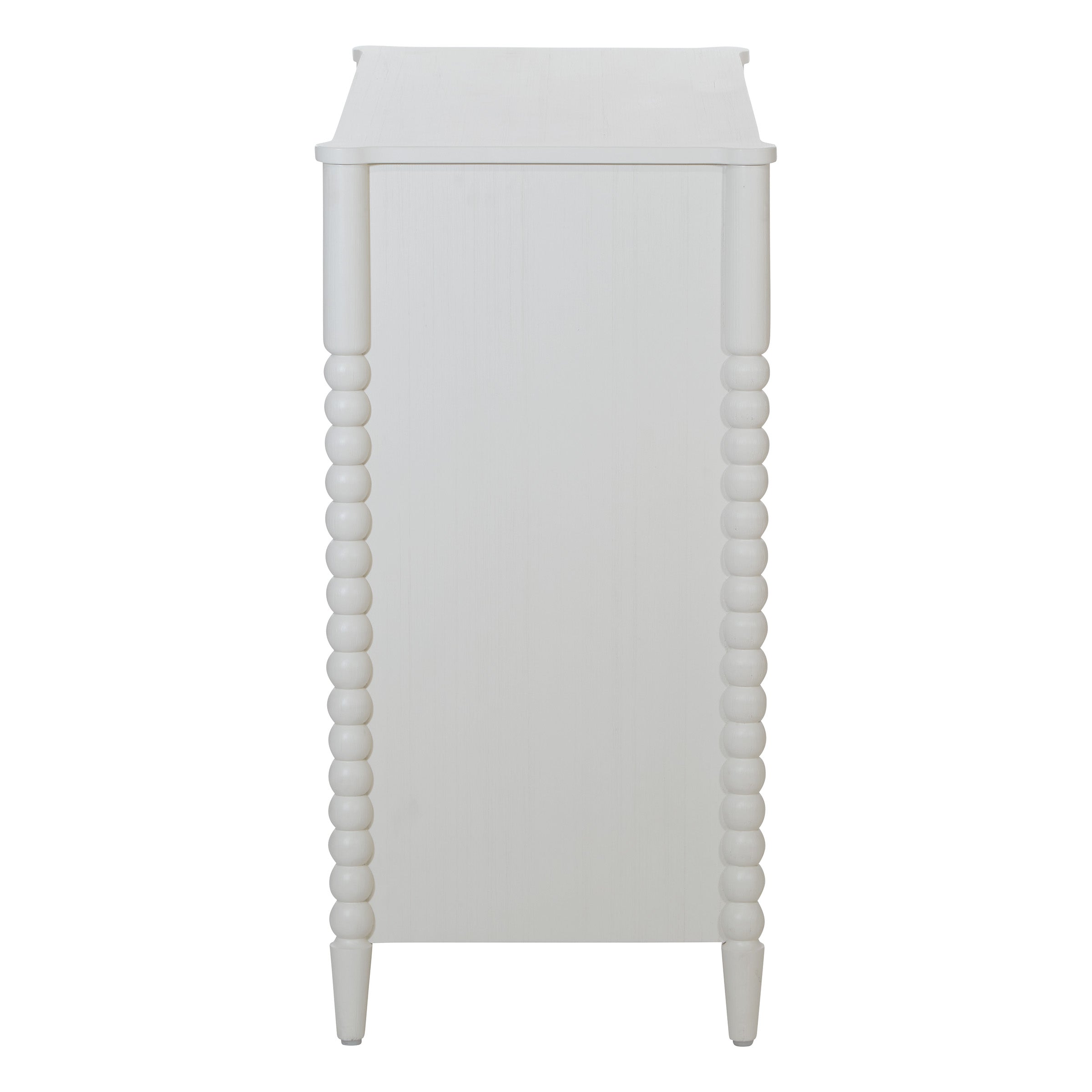 Spindle 3 Drawer Chest - Sandcastle Antique White