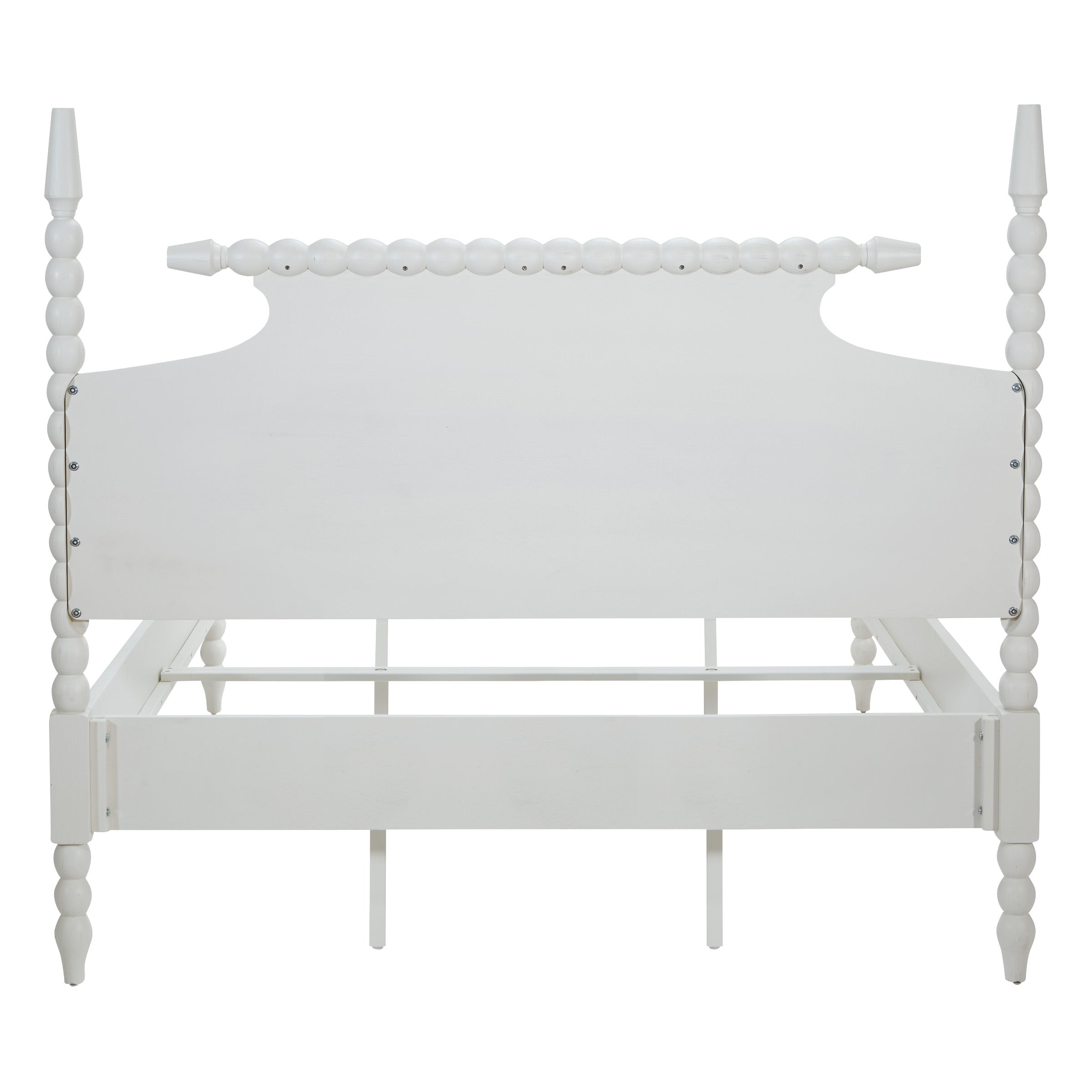 Spindle King Bed Set - Sandcastle Antique White