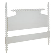 Spindle King Bed Headboard - Sandcastle Antique White