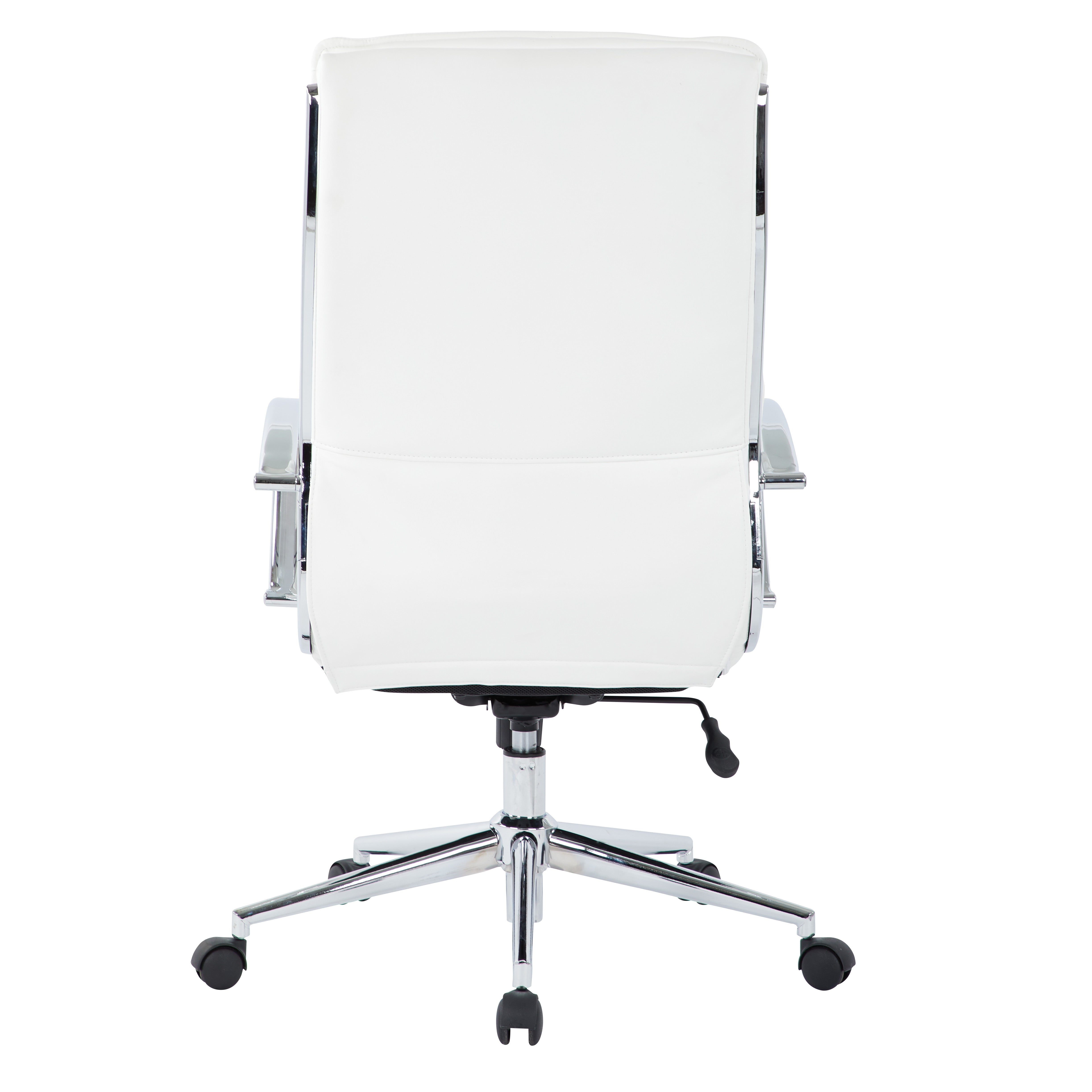 High Back Manager's Faux Lthr Chair - White