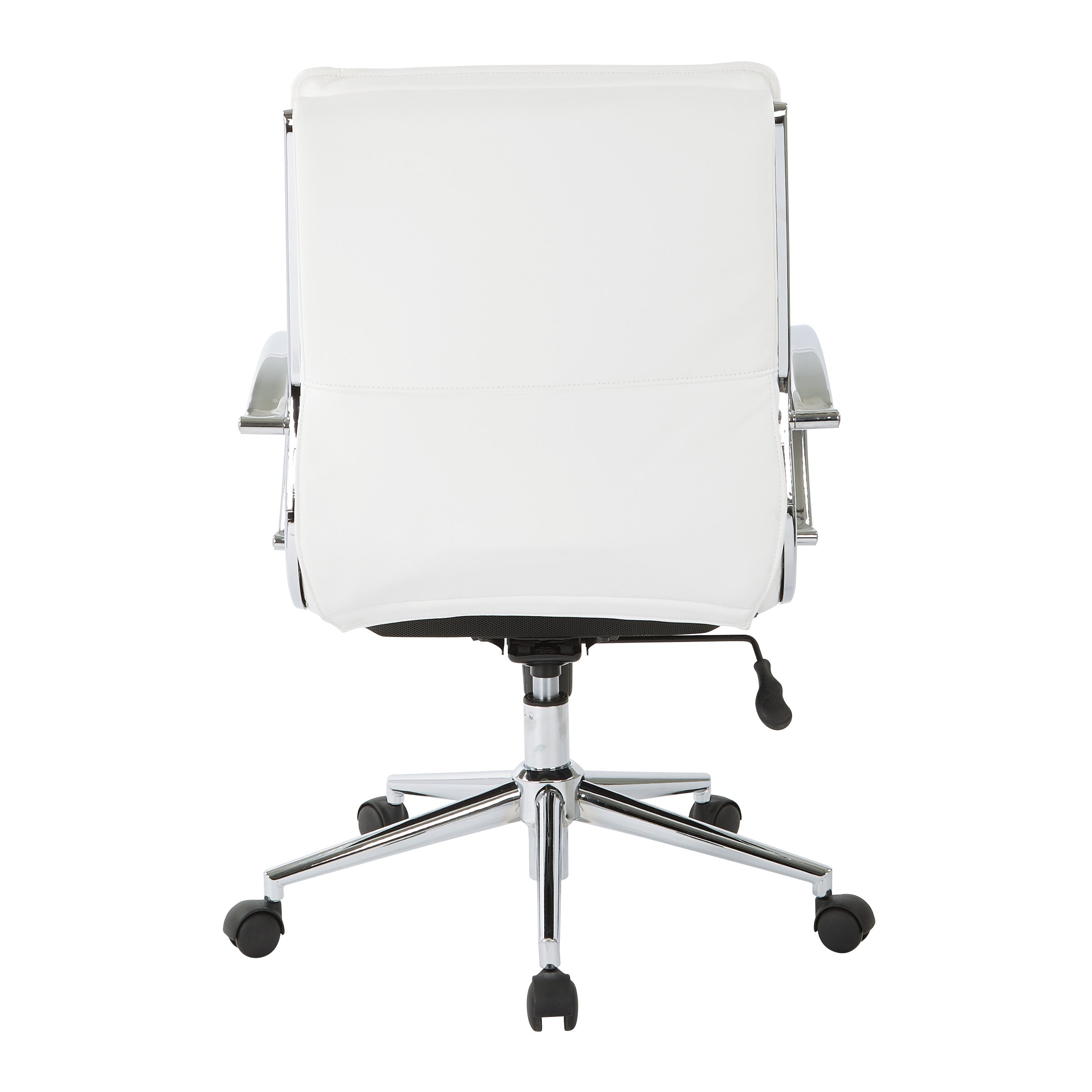 Mid Back Manager's Faux Lthr Chair - White
