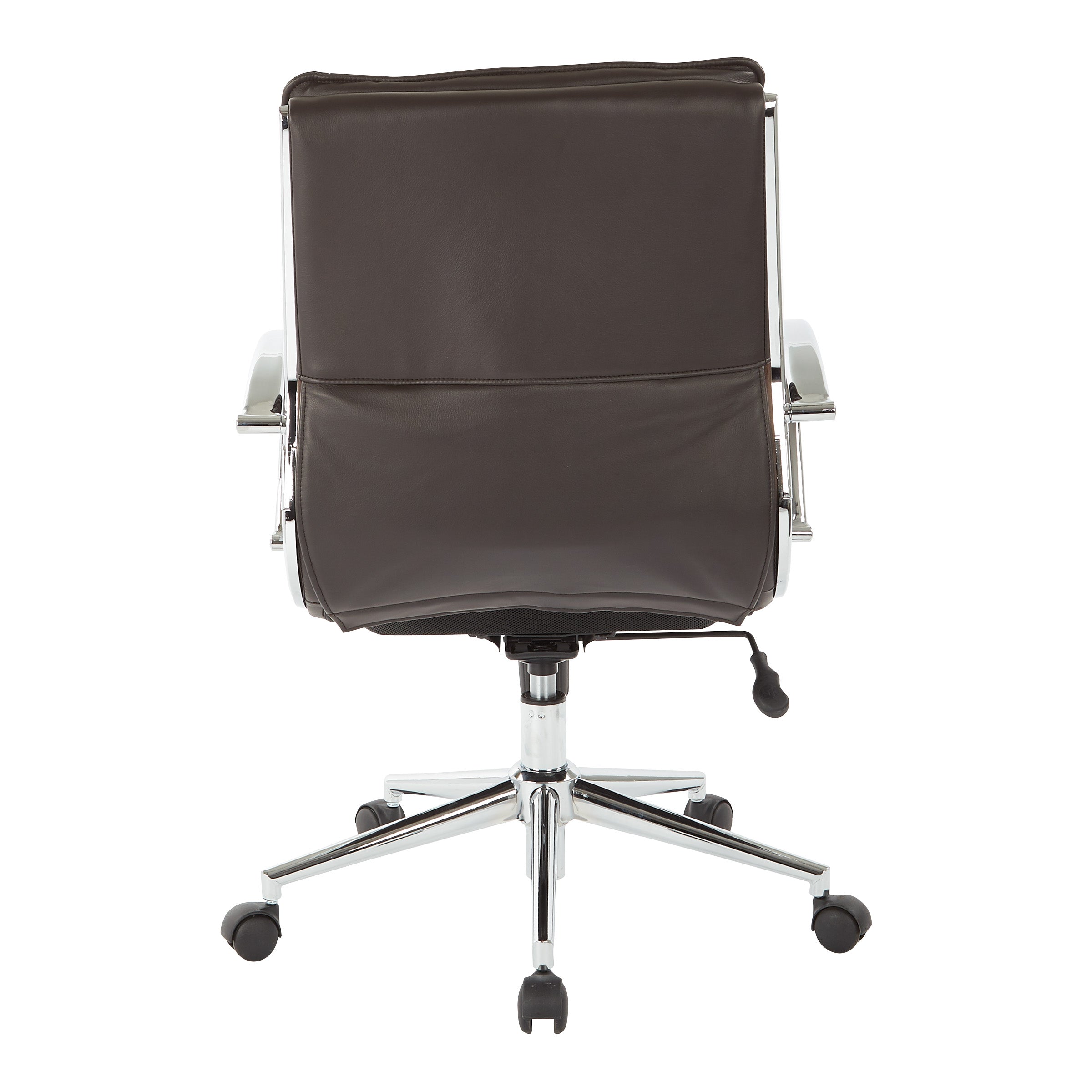 Mid Back Manager's Faux Lthr Chair - Espresso