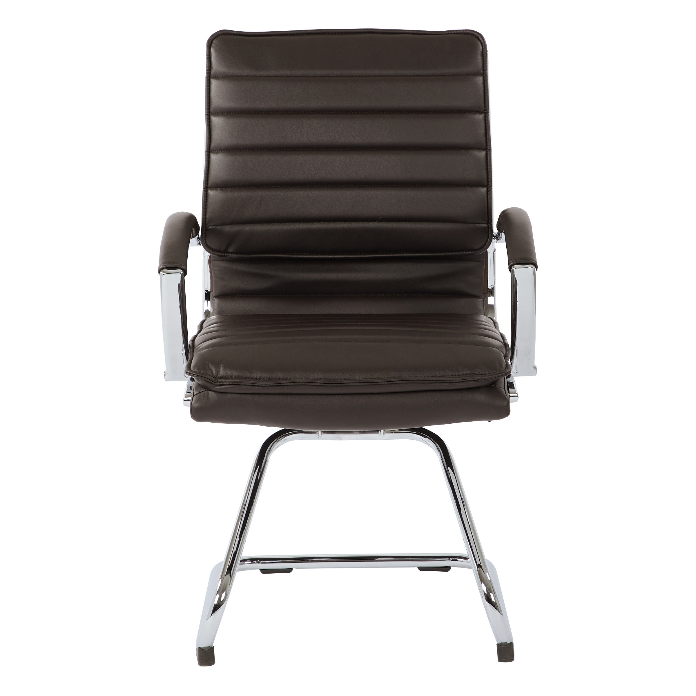 Guest Faux Leather Chair - Espresso
