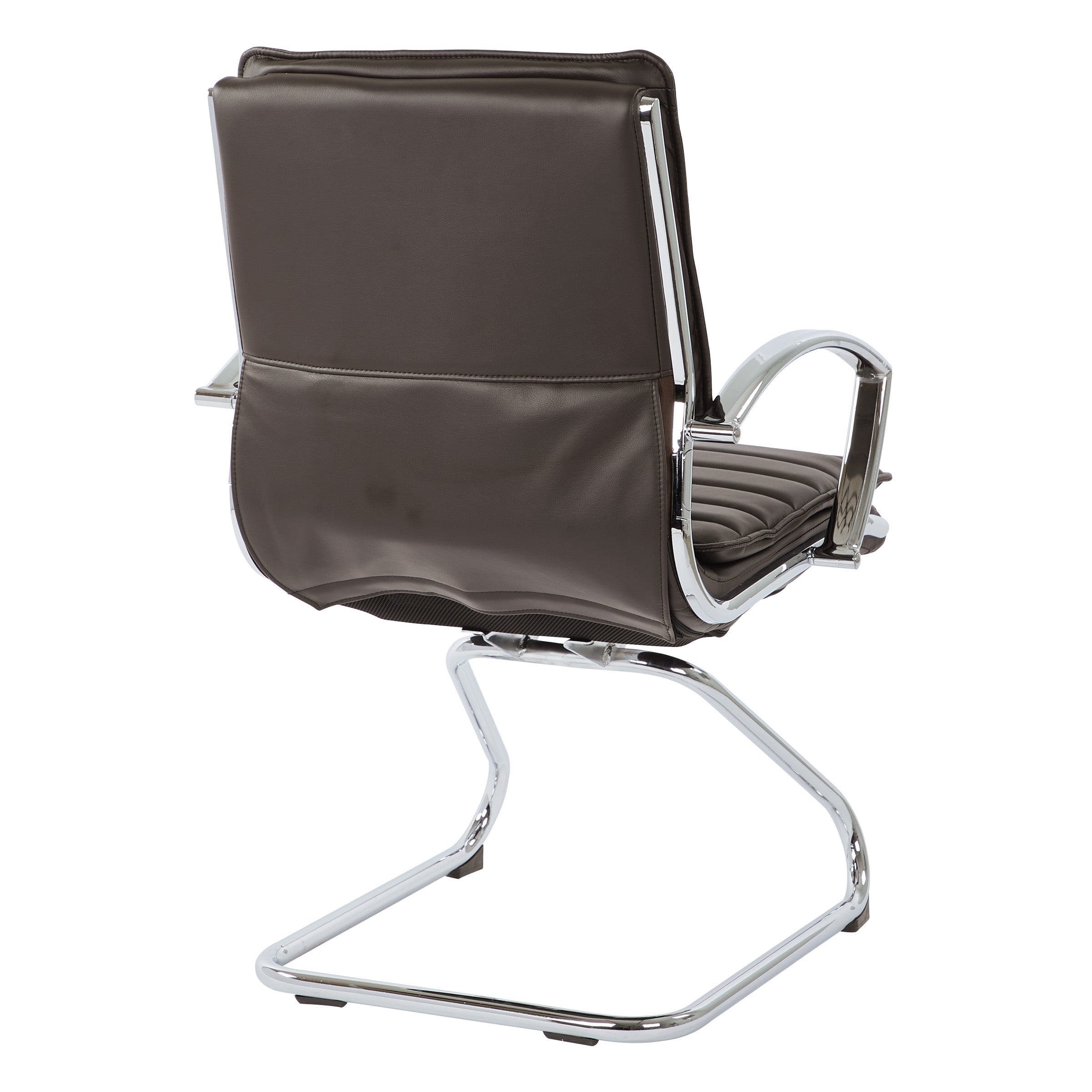 Guest Faux Leather Chair - Espresso