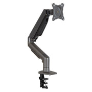 Single 30" Monitor Arm in Charcoal - Charcoal