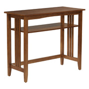 Sierra 36" Foyer Table - Ash Finish