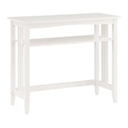 Sierra 36" Foyer Table - White Finish