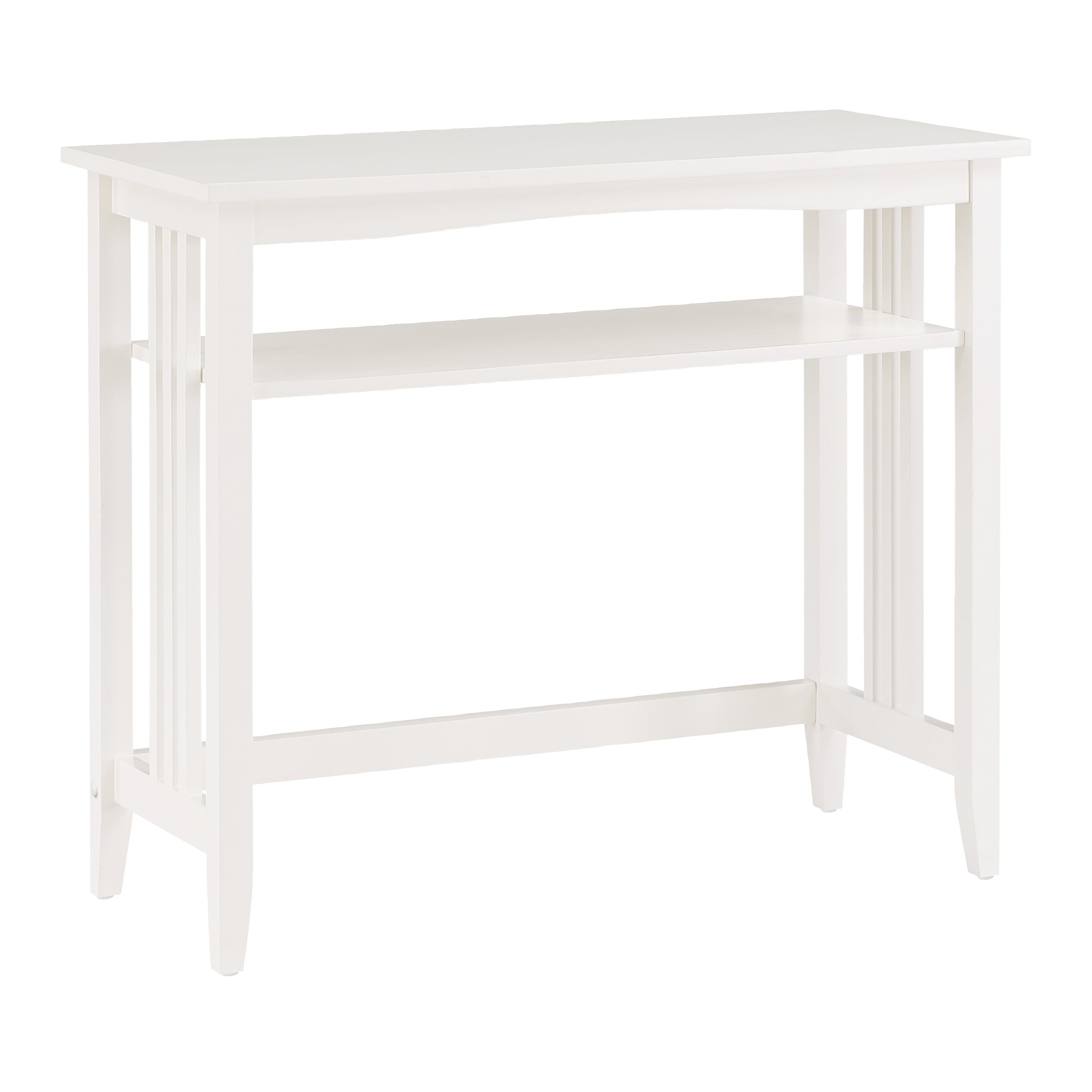 Sierra 36" Foyer Table - White Finish