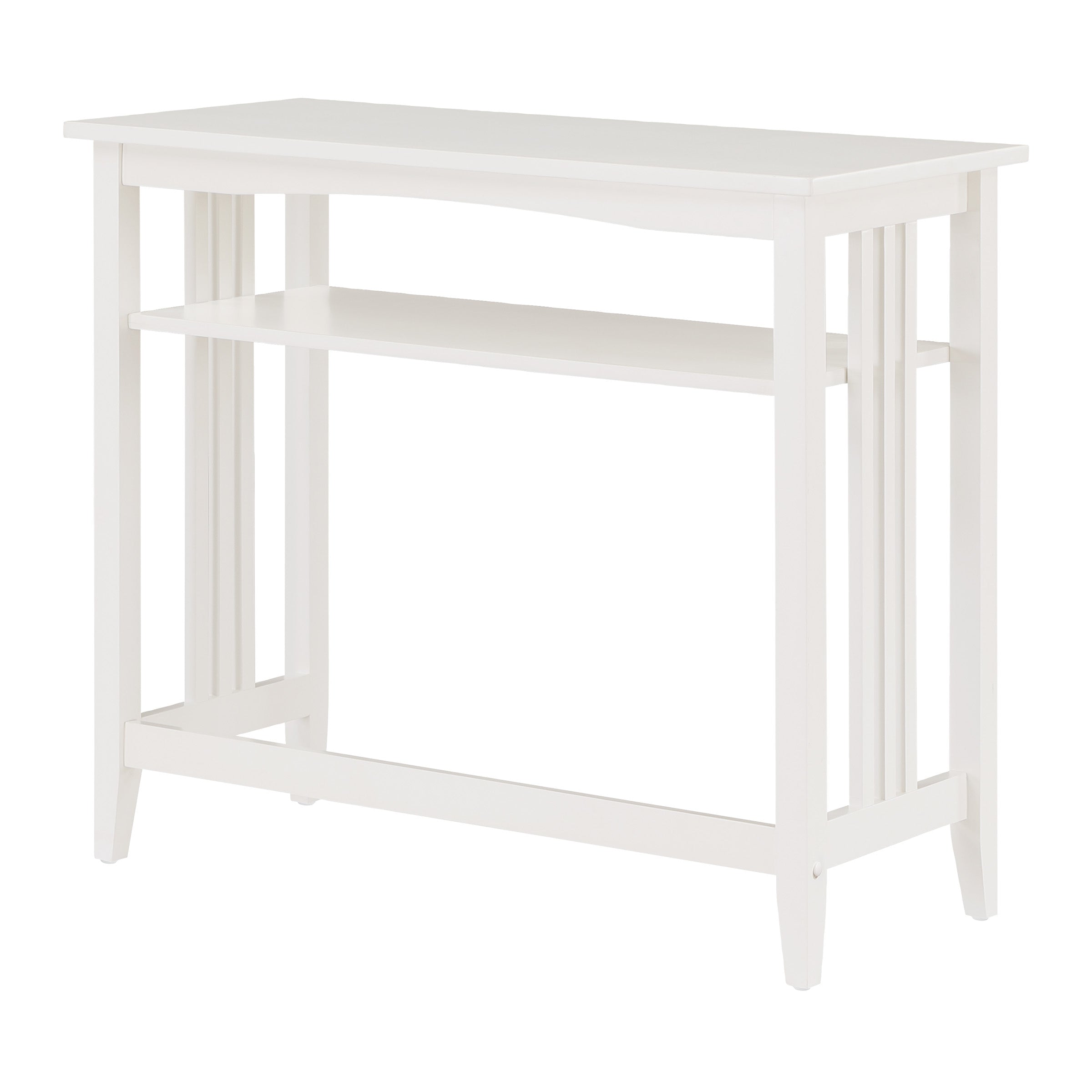 Sierra 36" Foyer Table - White Finish