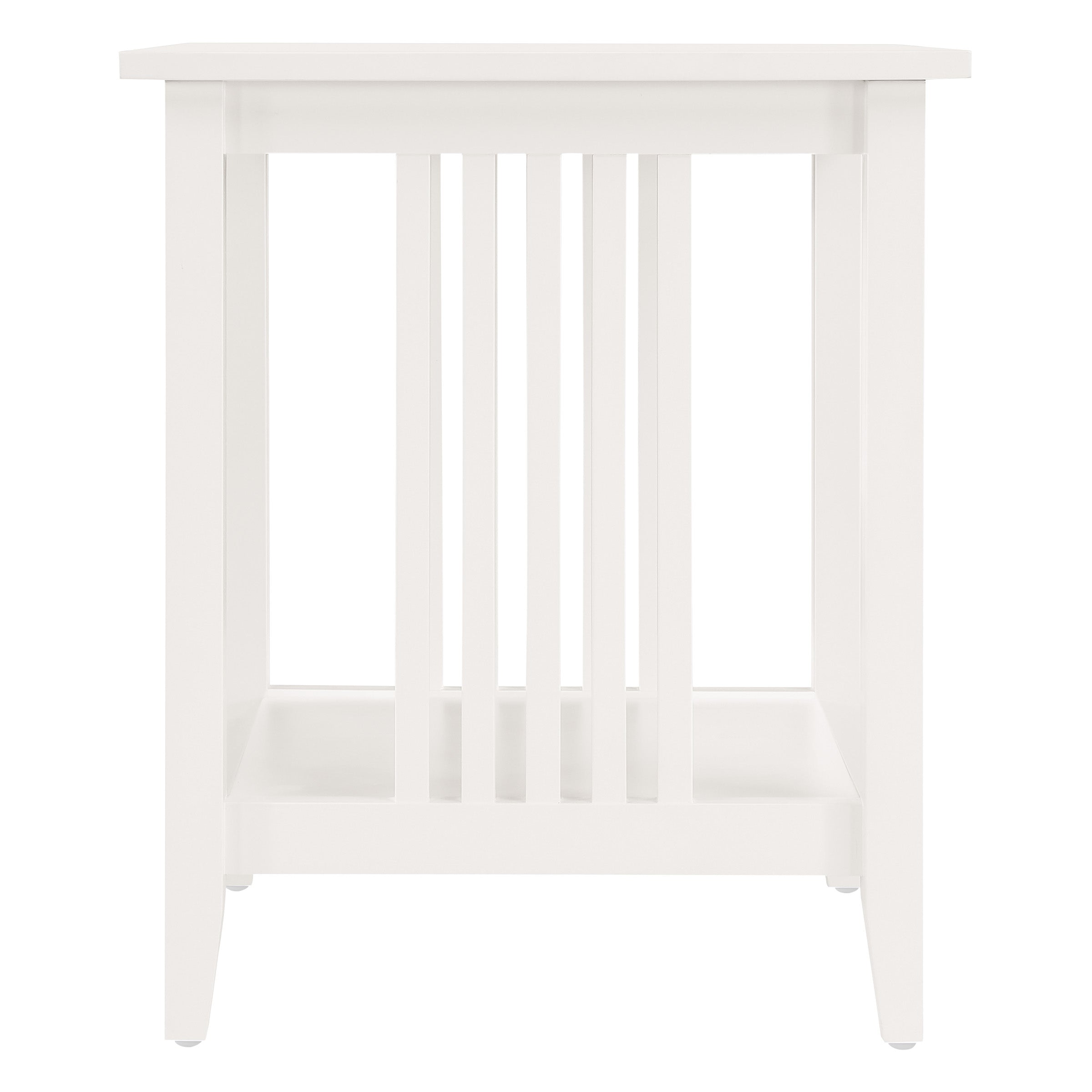 Sierra Side Table - White Finish