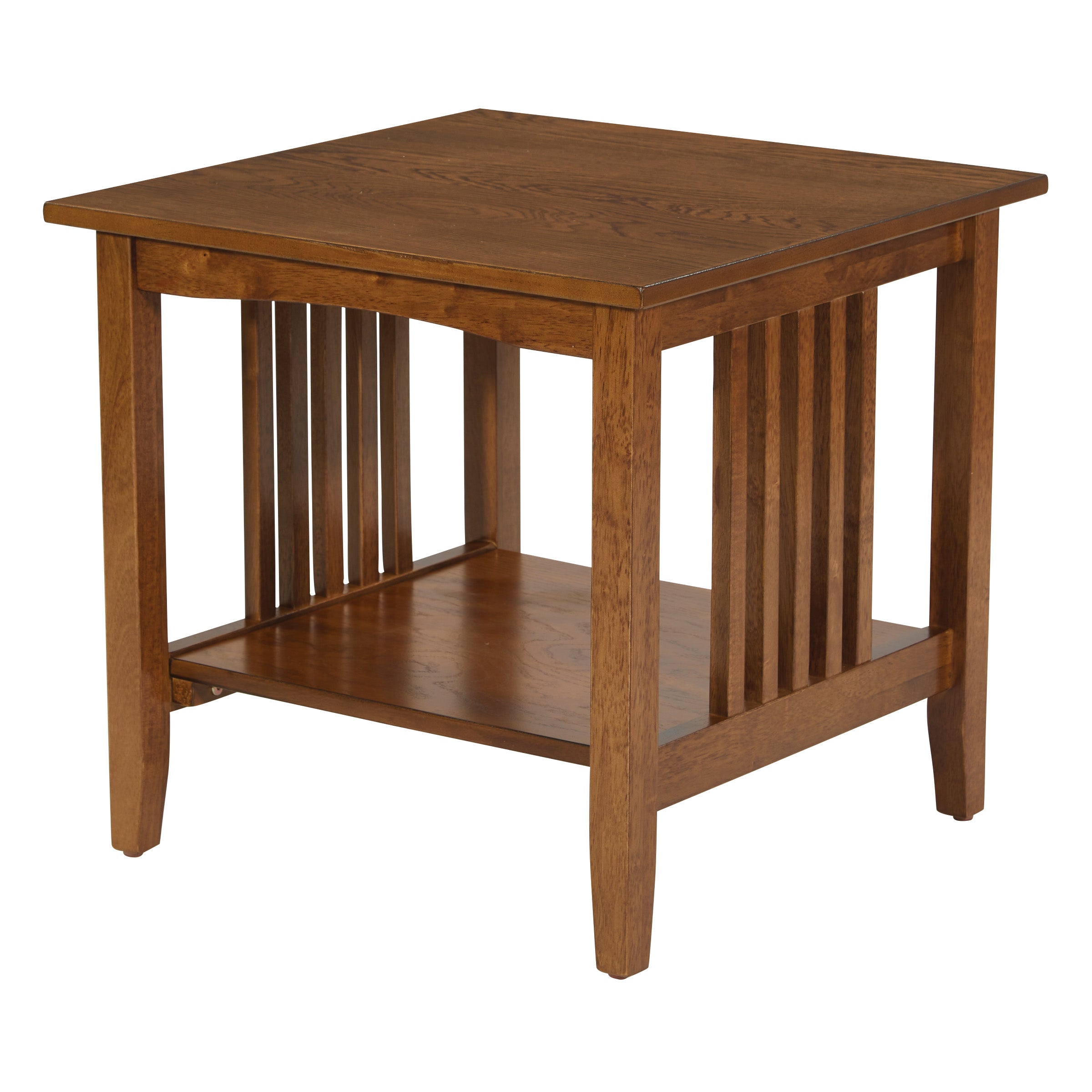 Sierra Mission End Table - Ash Finish