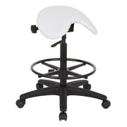 Backless Stool with Saddle Seat - Dillon Snow