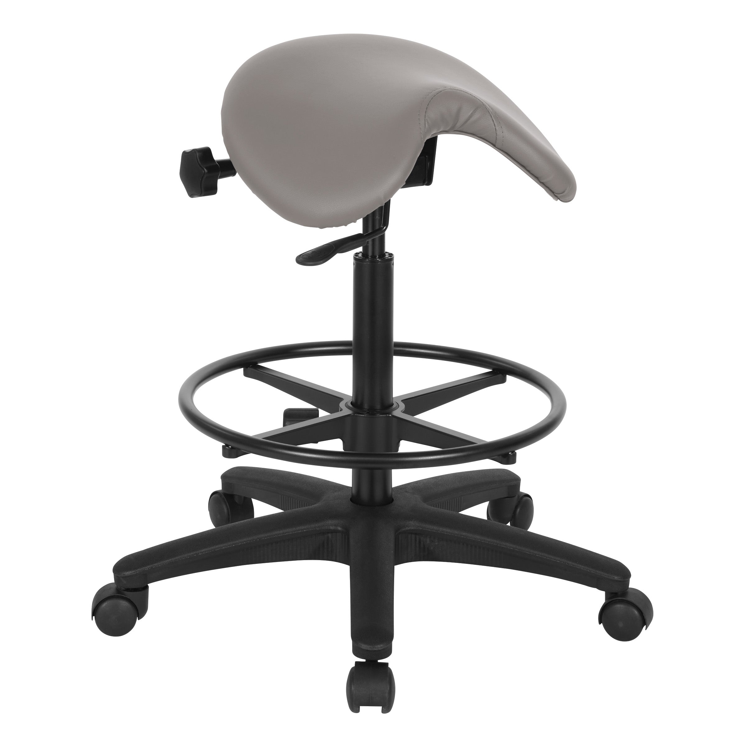Backless Stool with Saddle Seat - Dillon Stratus