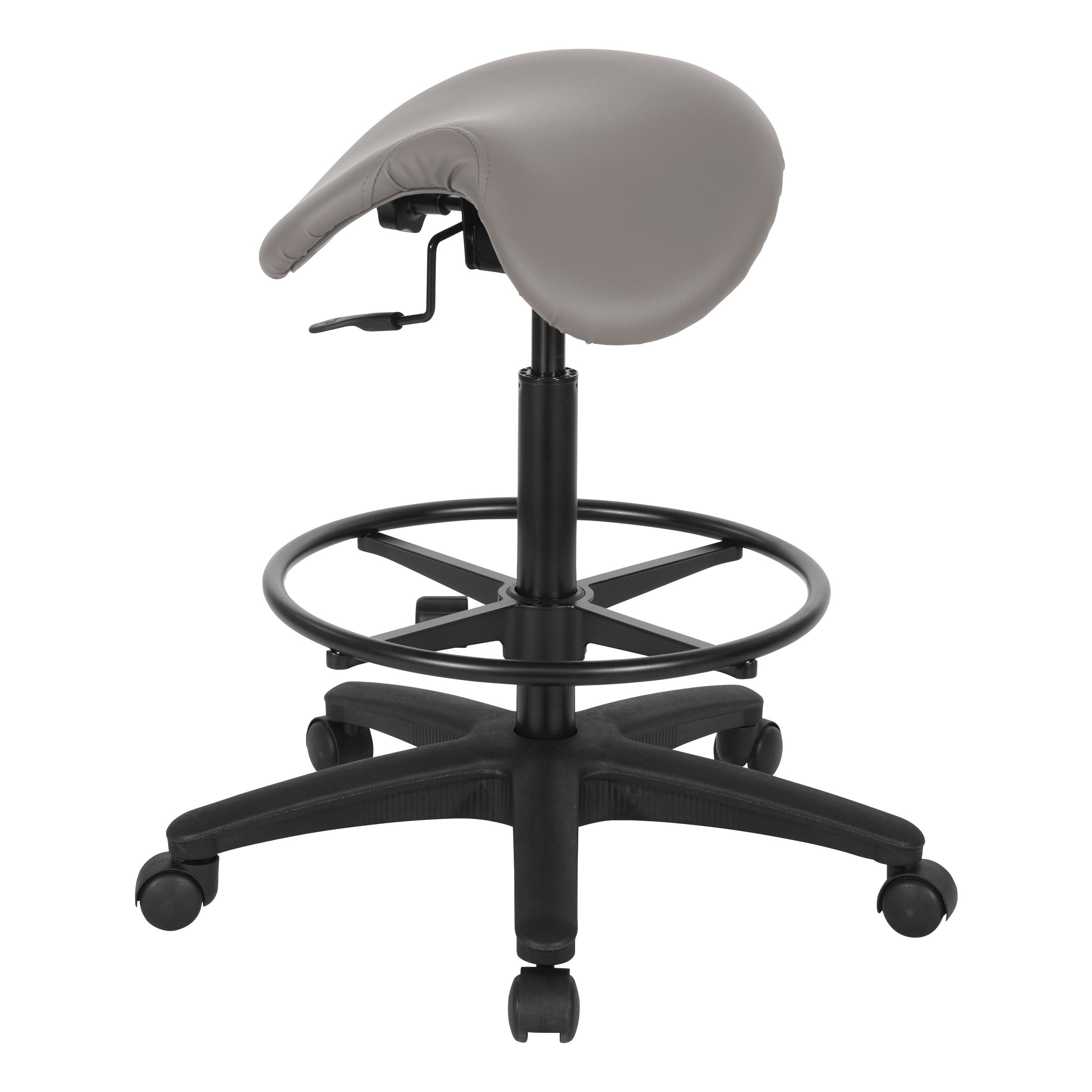 Backless Stool with Saddle Seat - Dillon Stratus