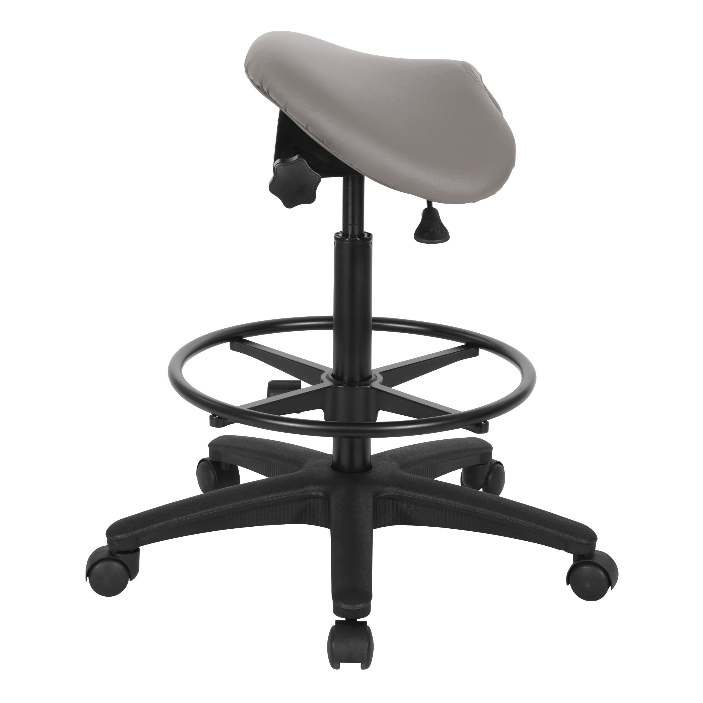 Backless Stool with Saddle Seat - Dillon Stratus