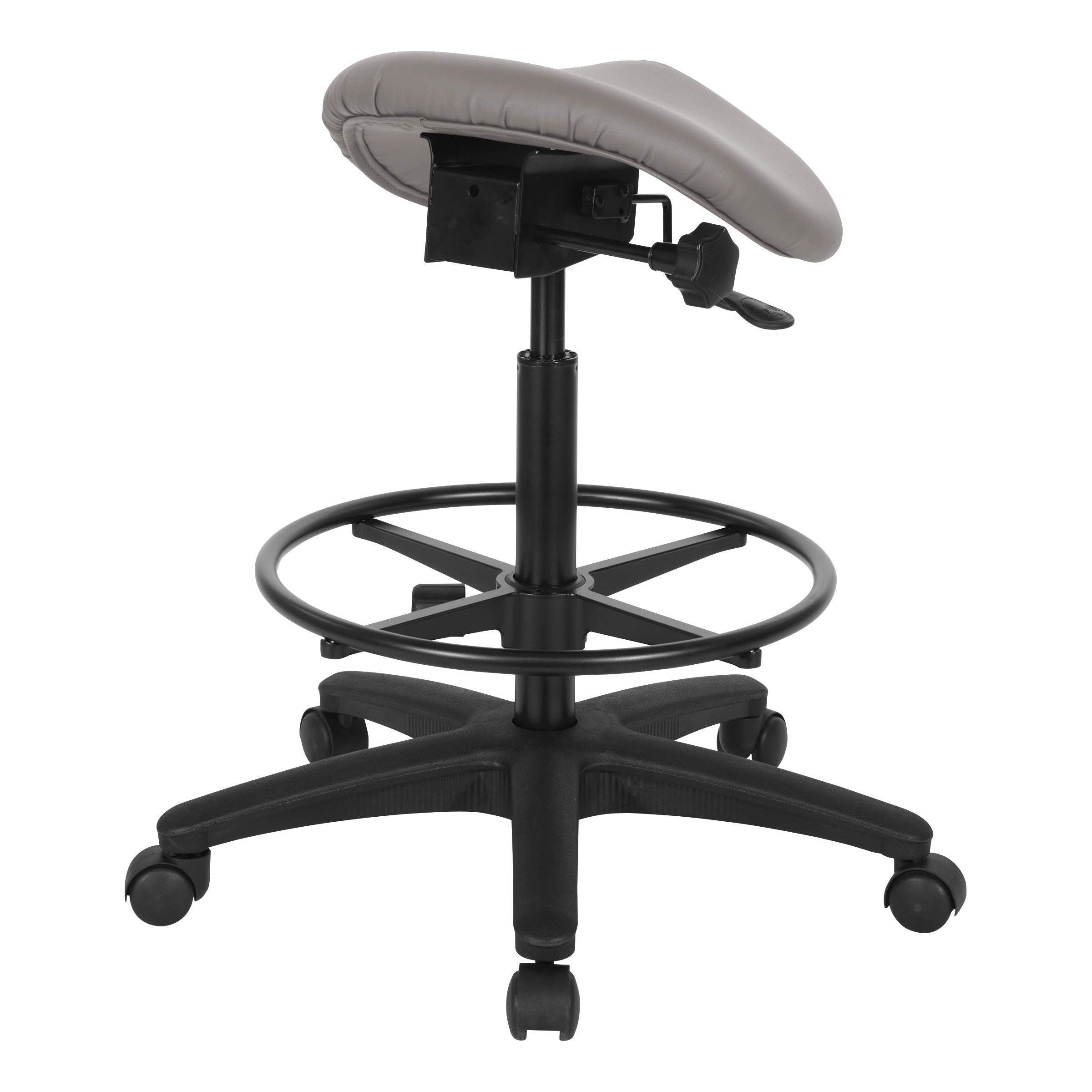 Backless Stool with Saddle Seat - Dillon Stratus