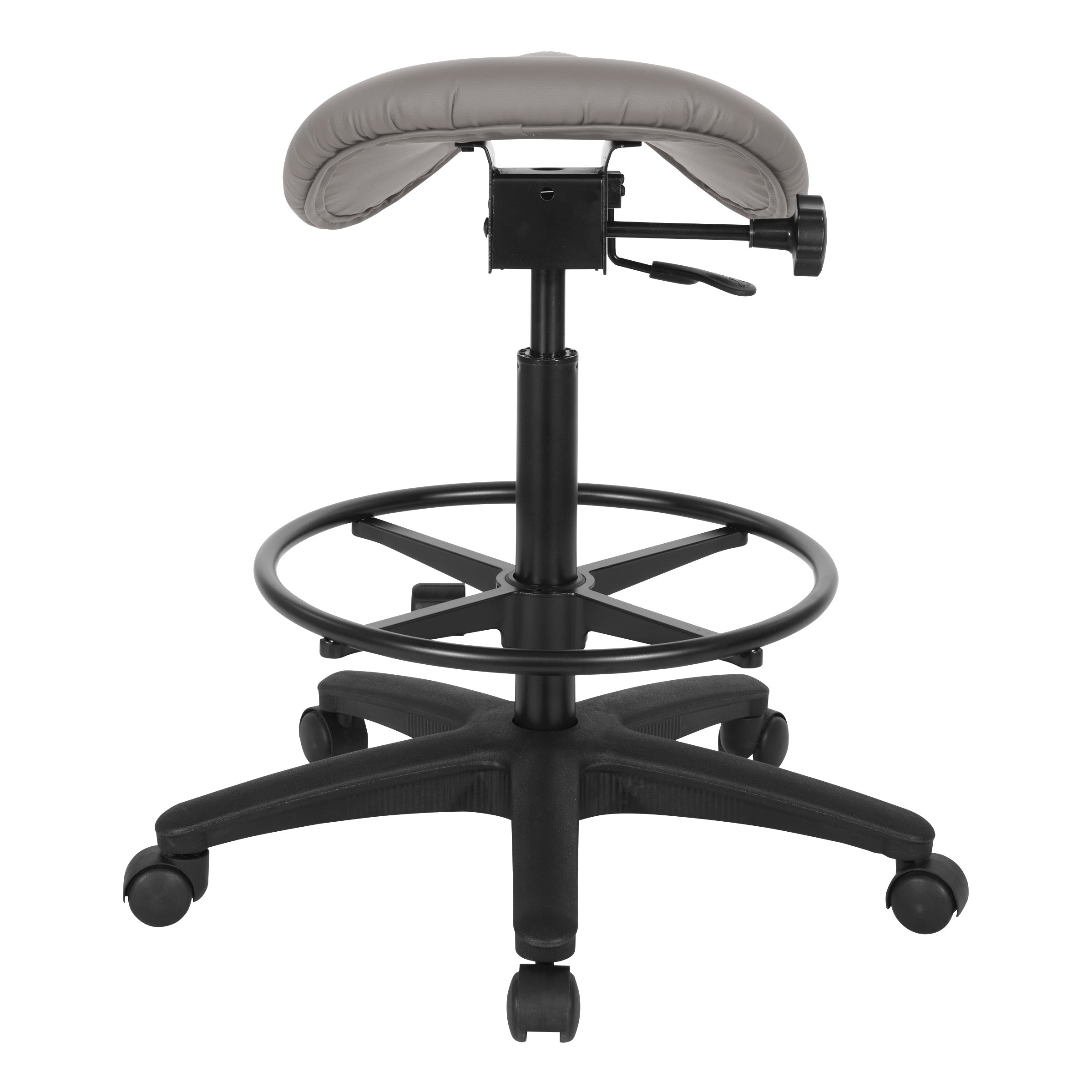 Backless Stool with Saddle Seat - Dillon Stratus