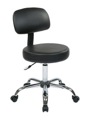 Pneumatic Drafting Chair - Black
