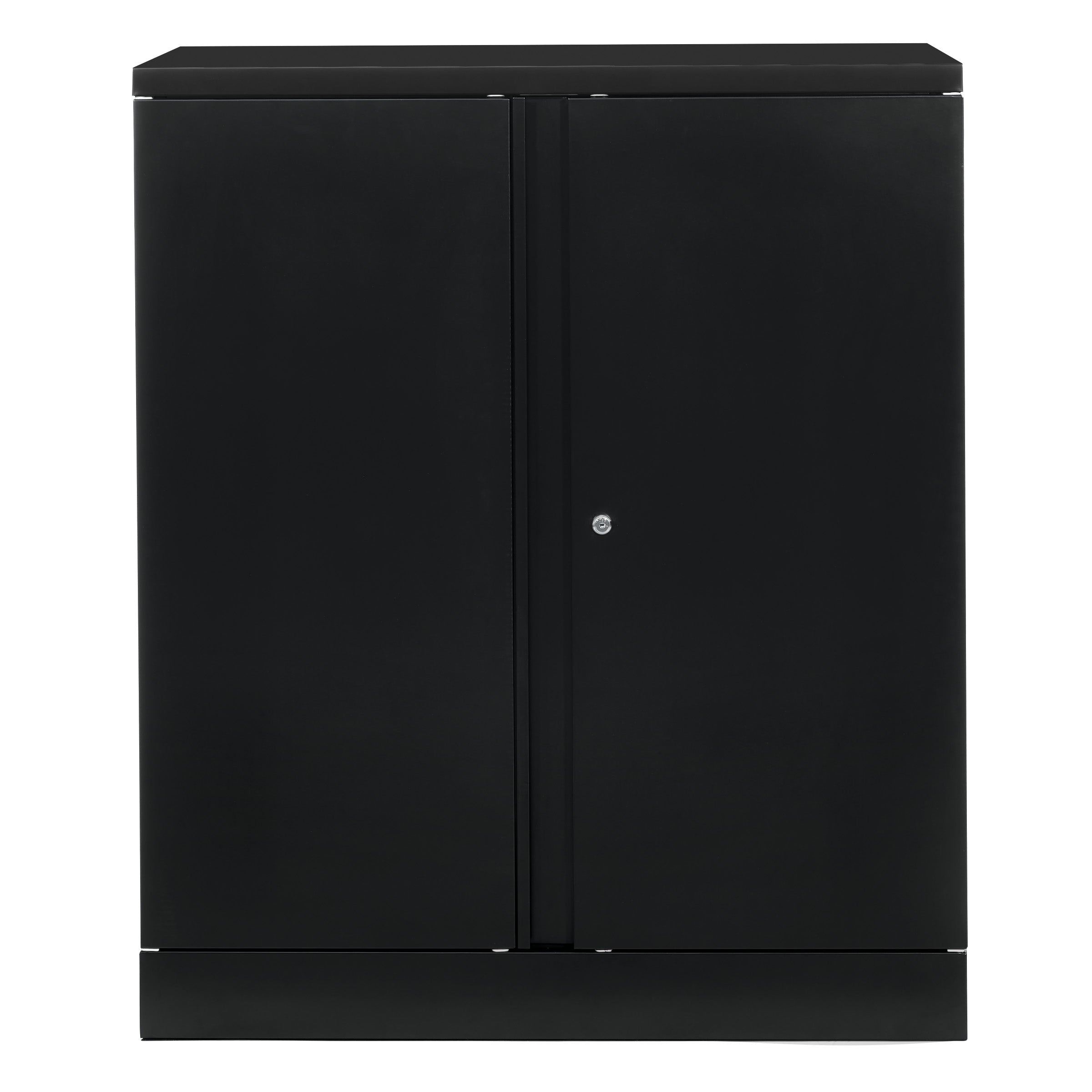 42" High Storage Cabinet - Black