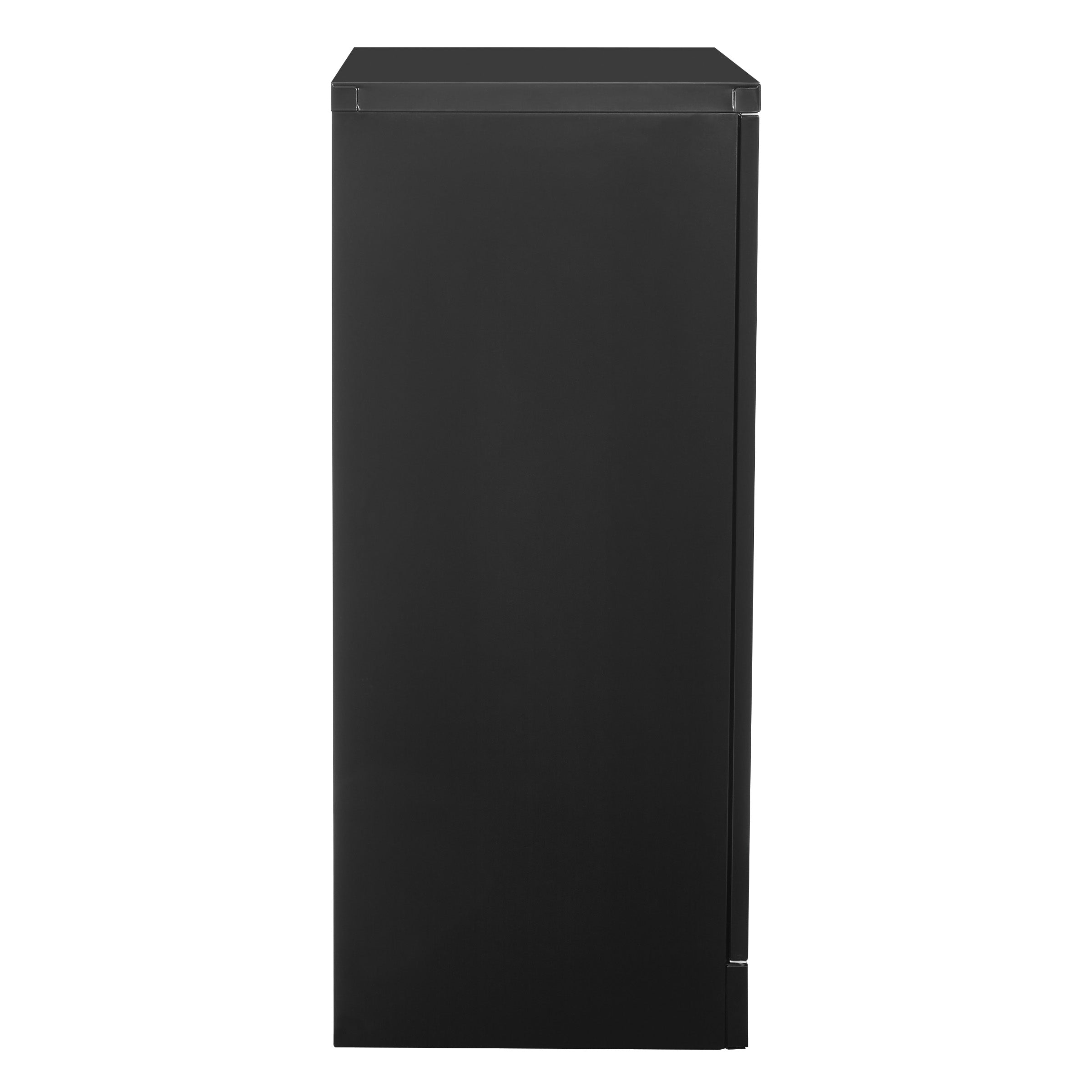 42" High Storage Cabinet - Black