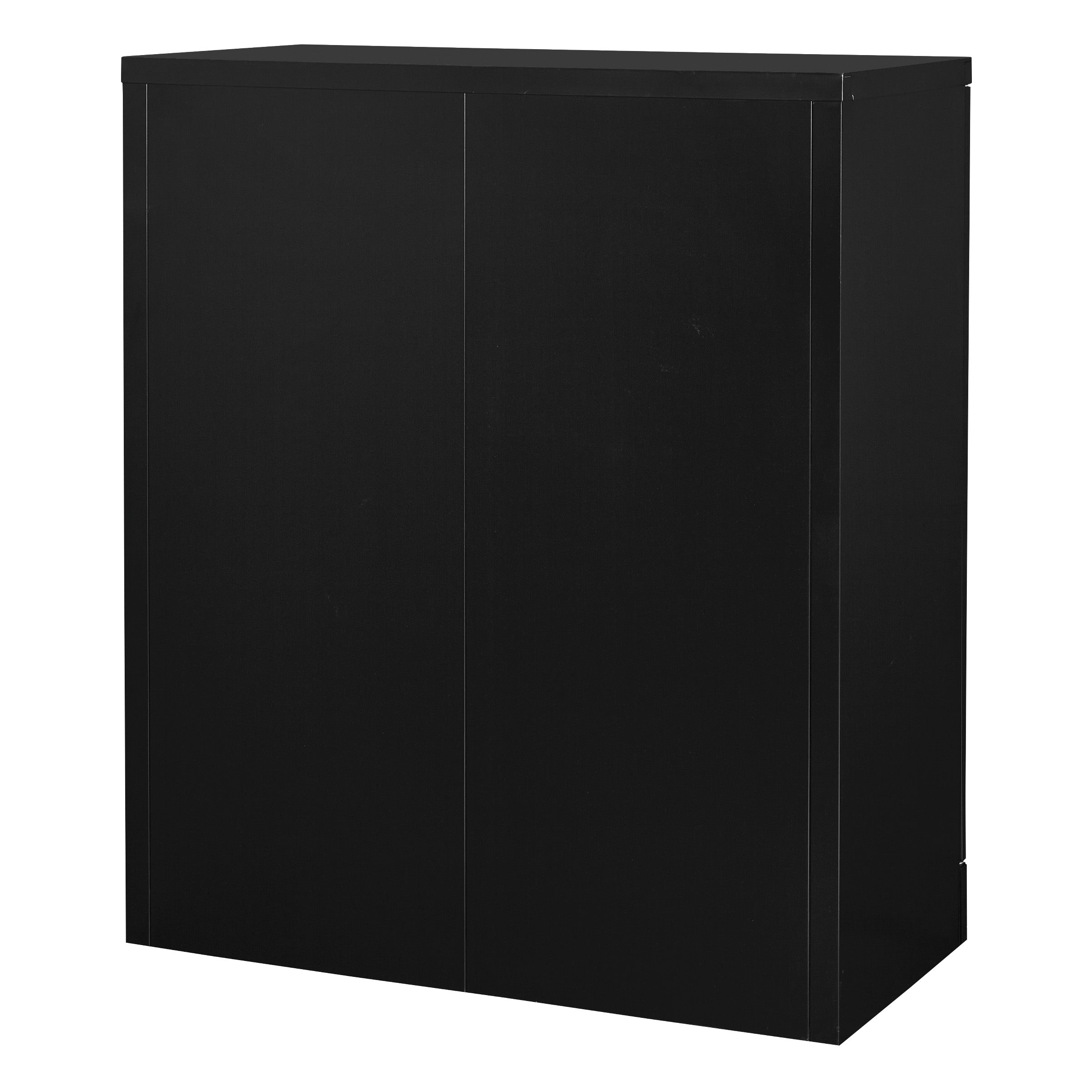 42" High Storage Cabinet - Black