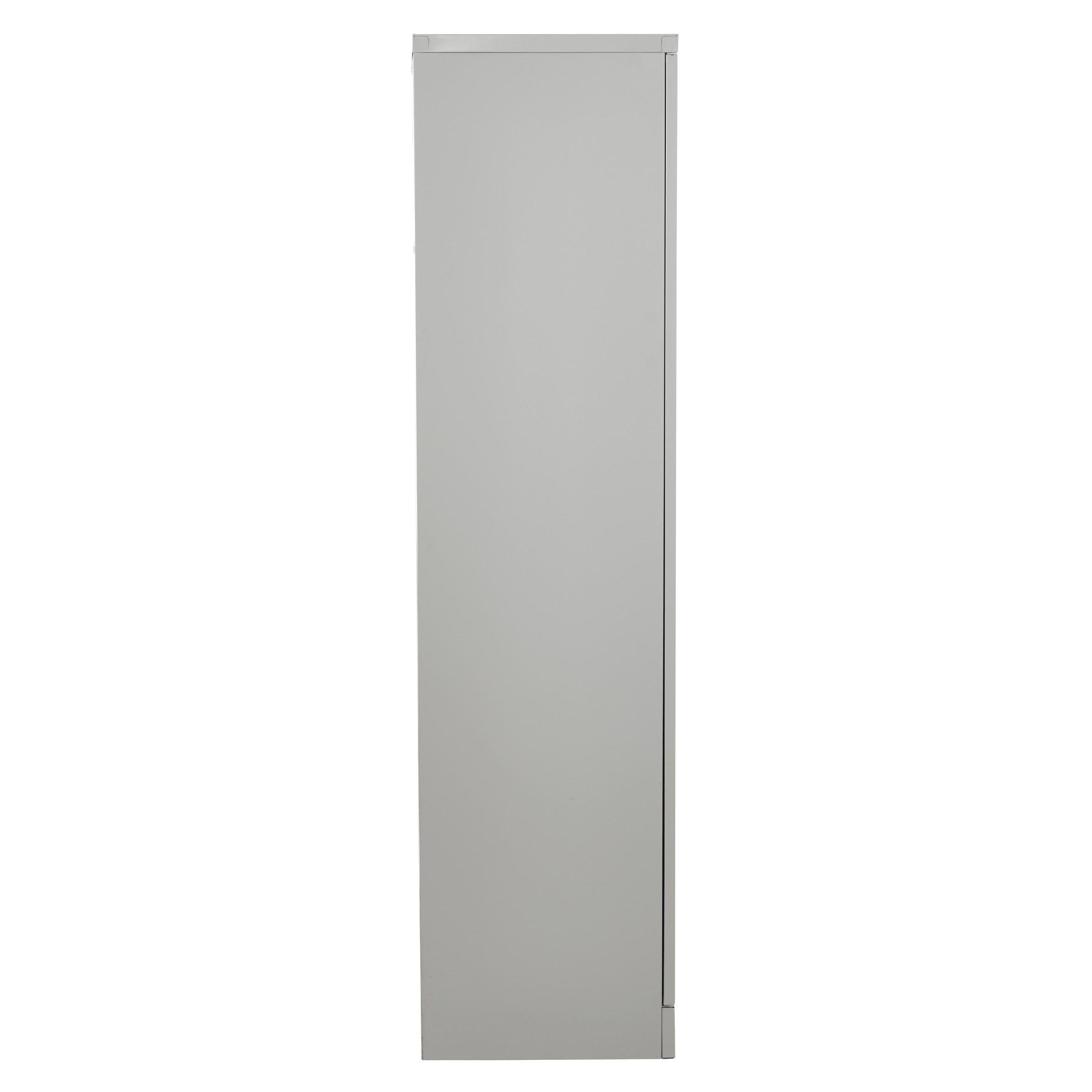 72" High Storage Cabinet With 4 Adjustable Shelf - Light Grey