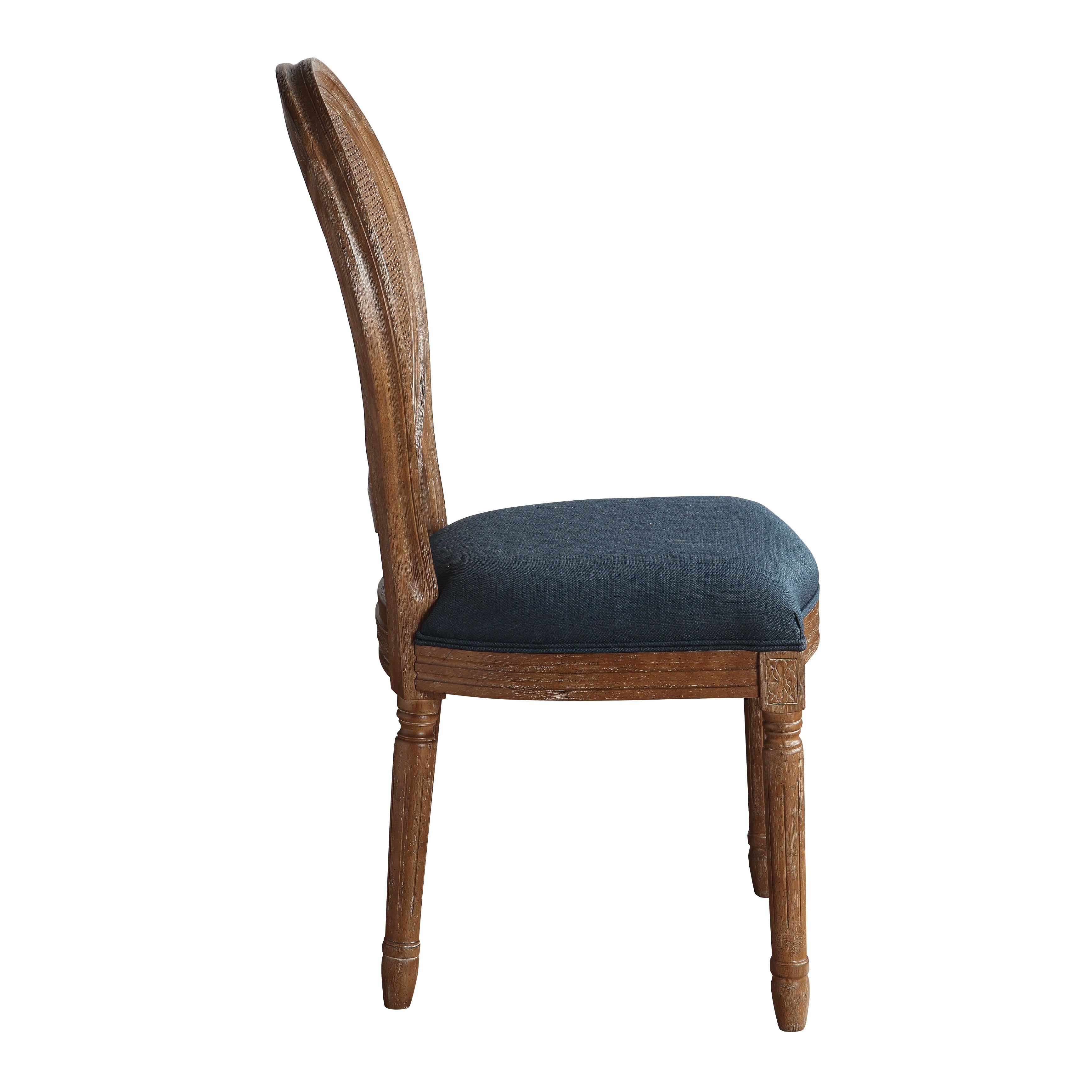 Stella Cane Back Chair - Azure