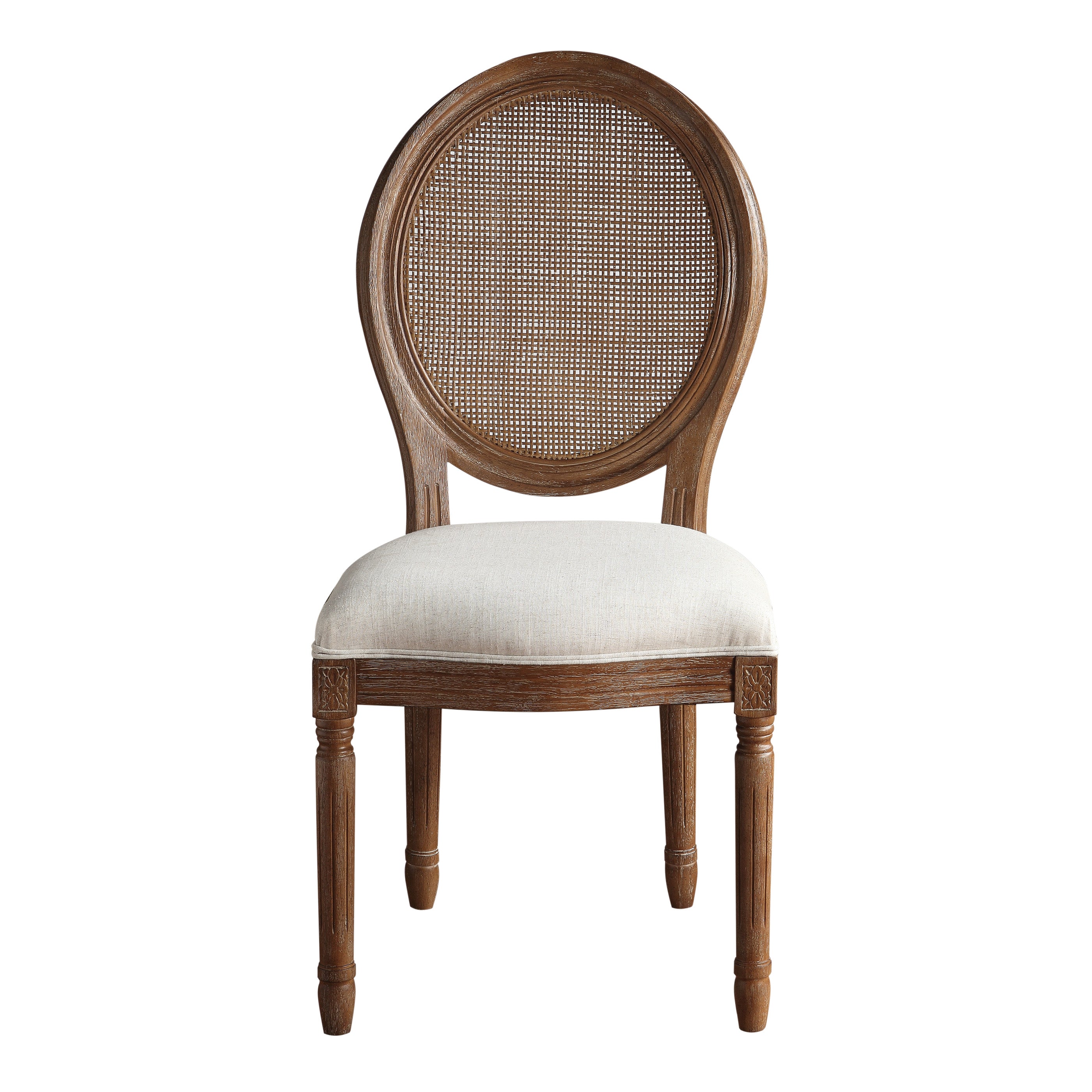 Stella Cane Back Chair - Linen