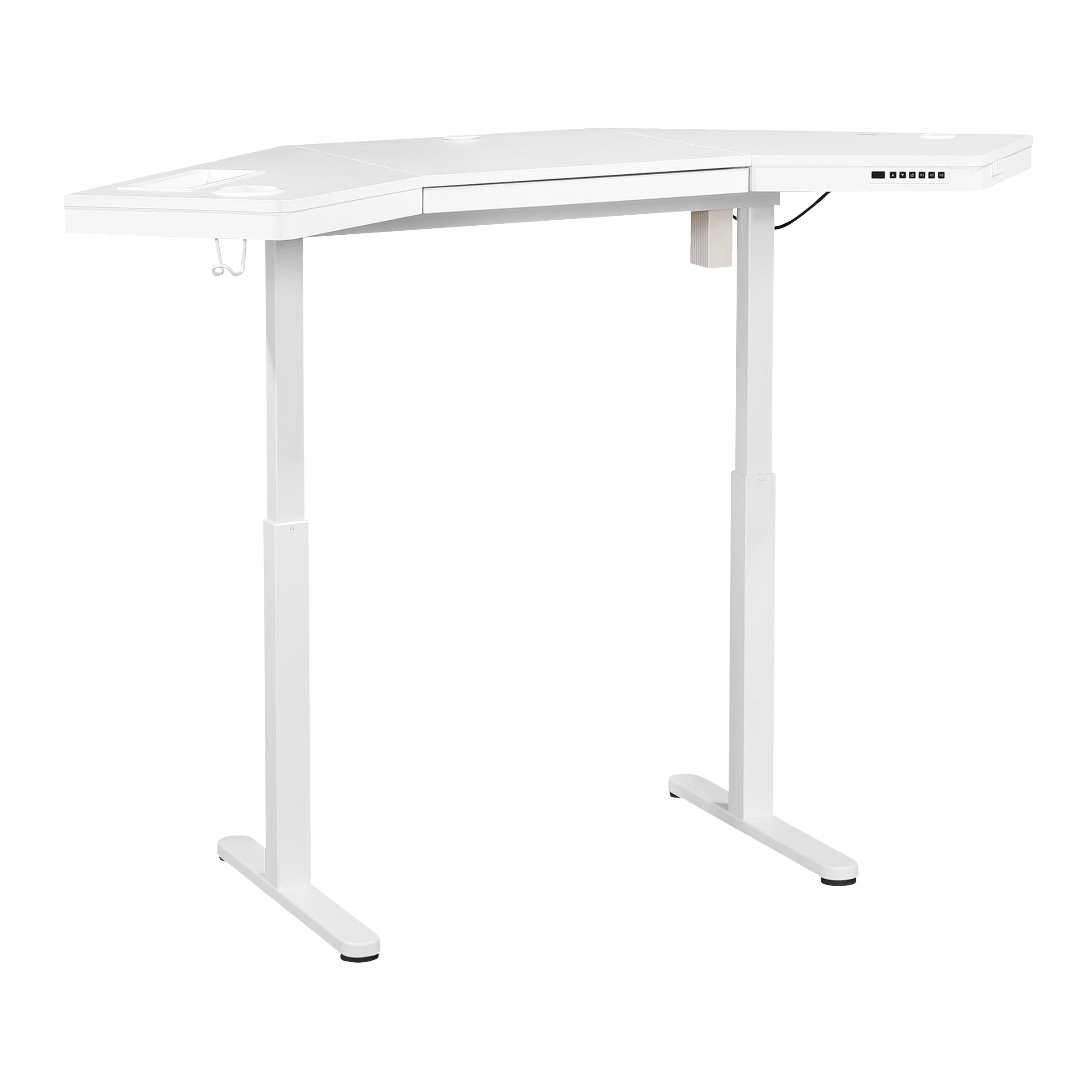 Stealth Sit-to-Stand Electric Heigh - White