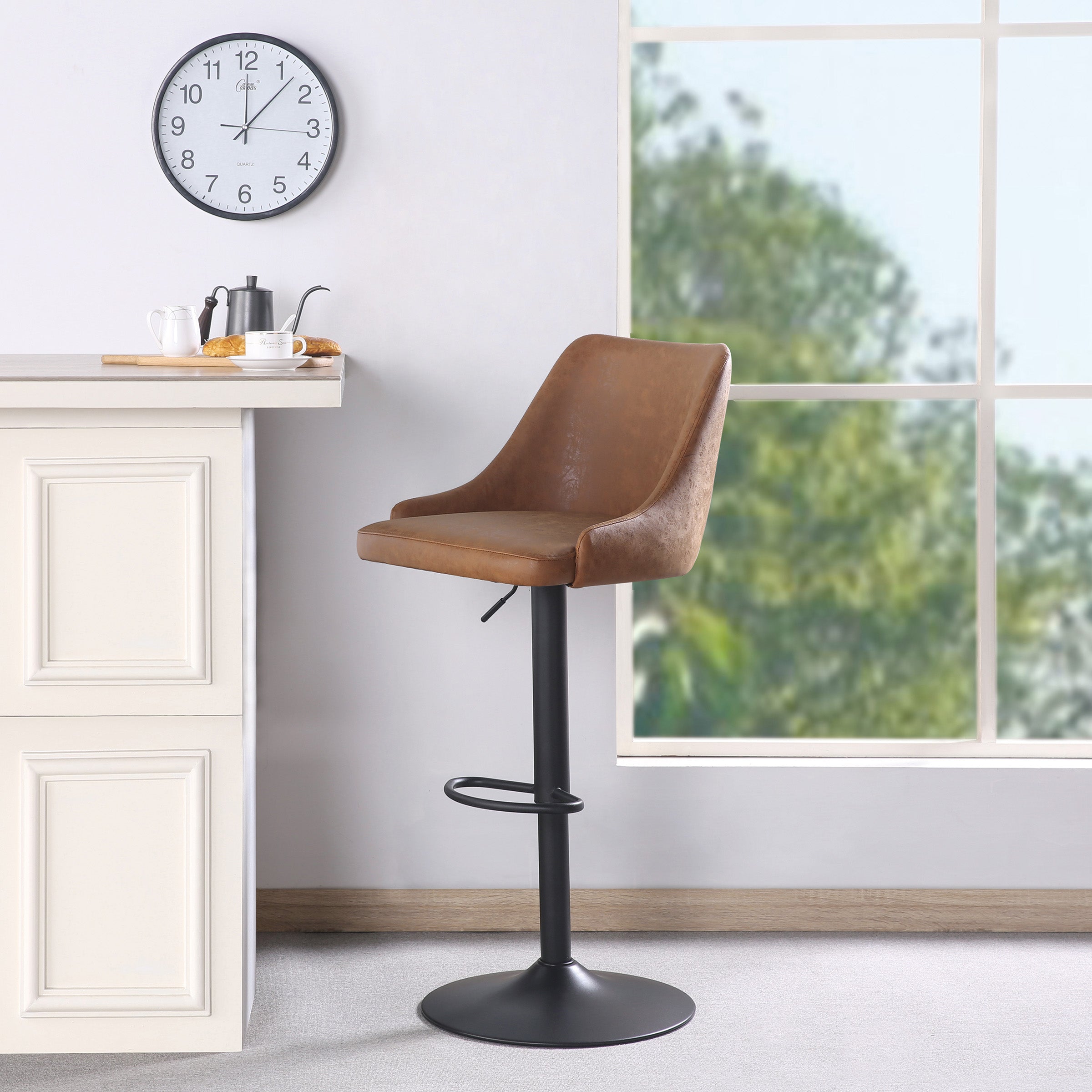 Sylmar Height Adjustable Stool - Sand