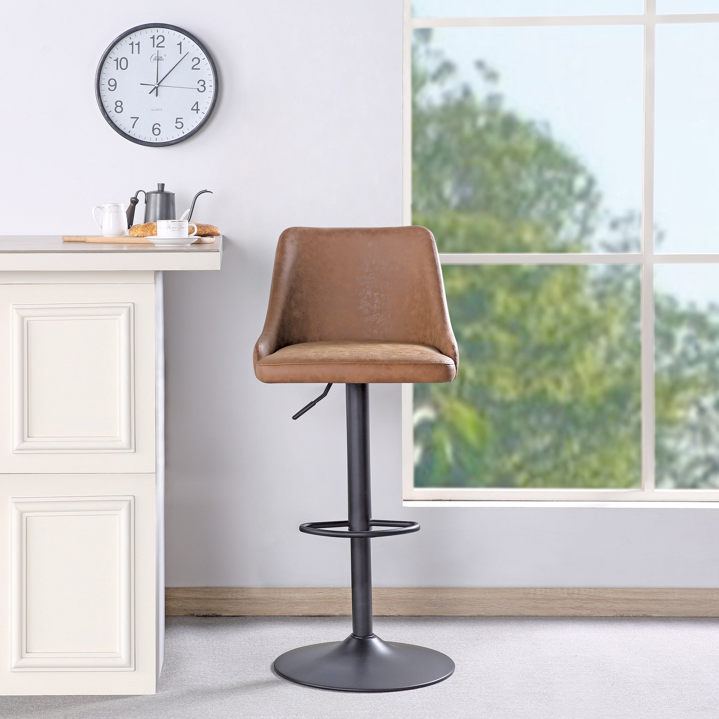 Sylmar Height Adjustable Stool - Sand