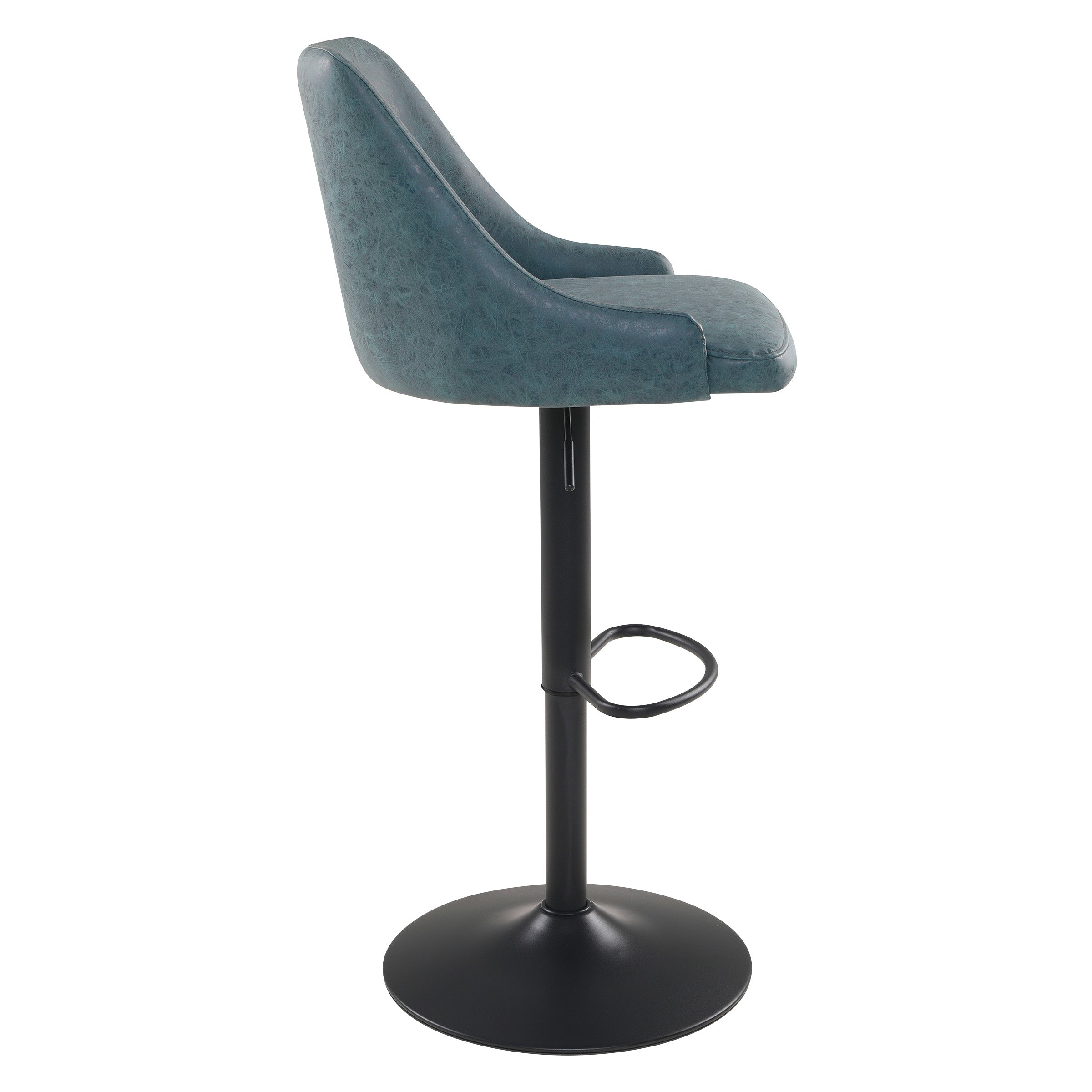 Sylmar Height Adjustable Stool - Navy