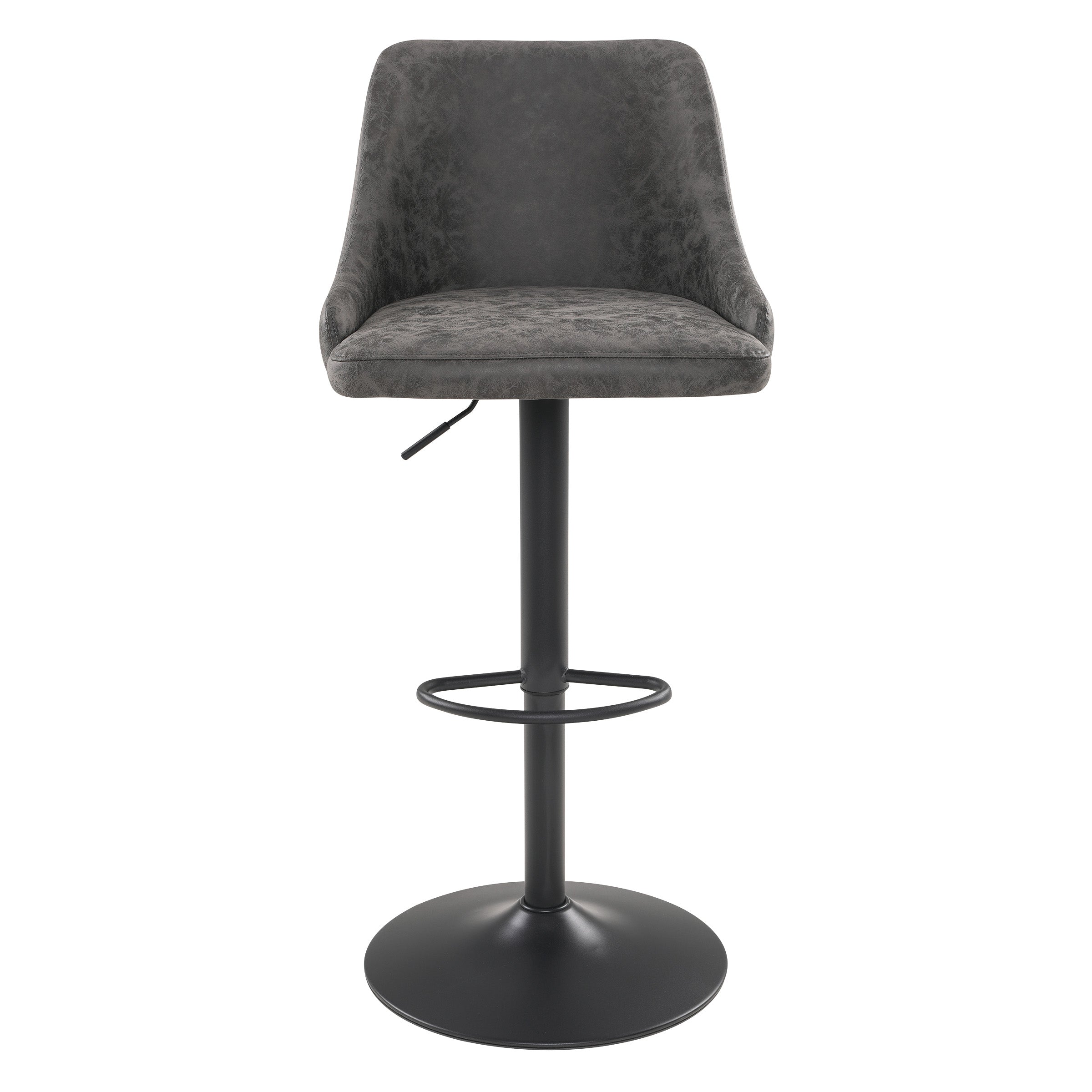 Sylmar Height Adjustable Stool - Charcoal