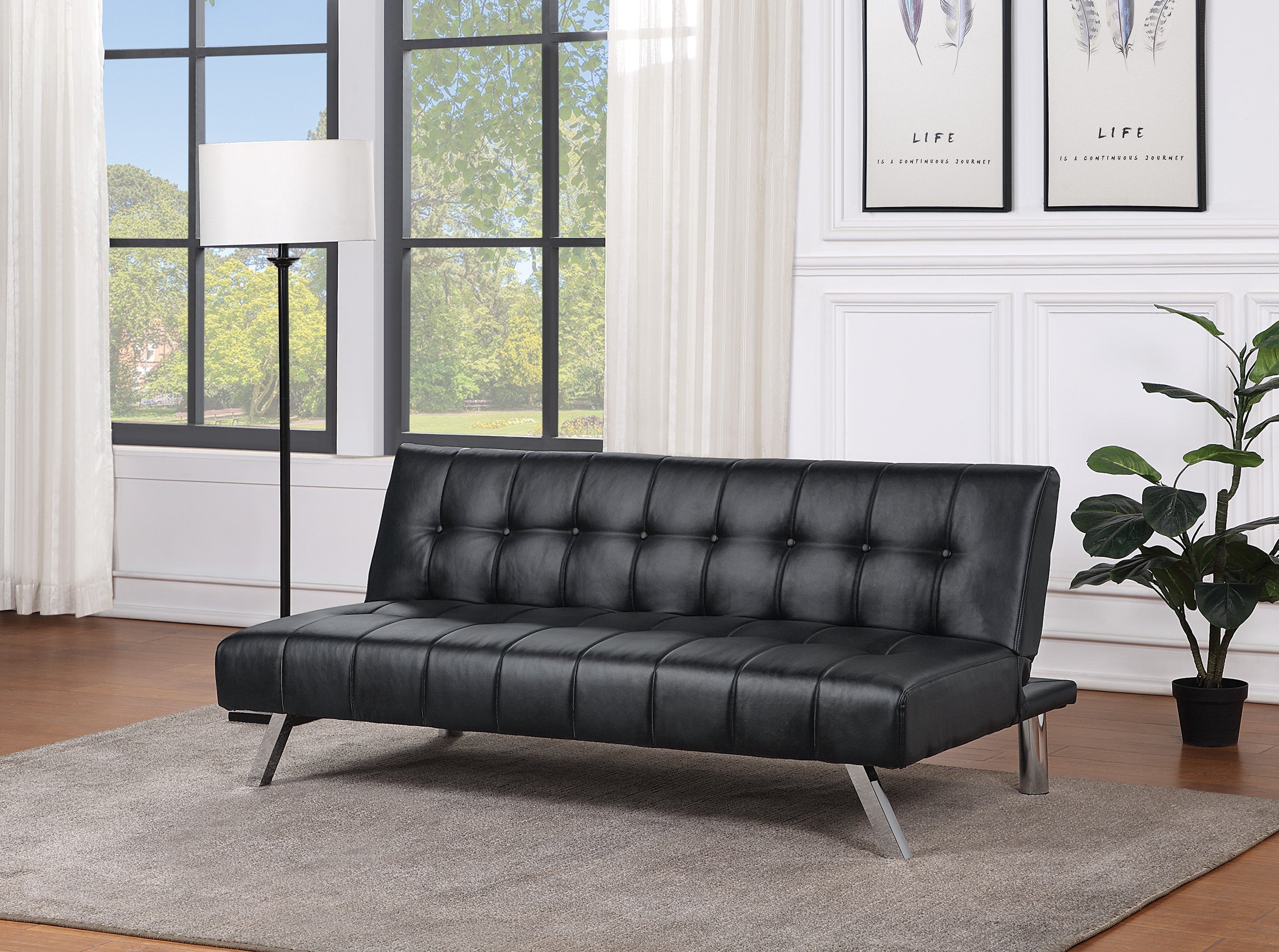 Sawyer Futon - Black