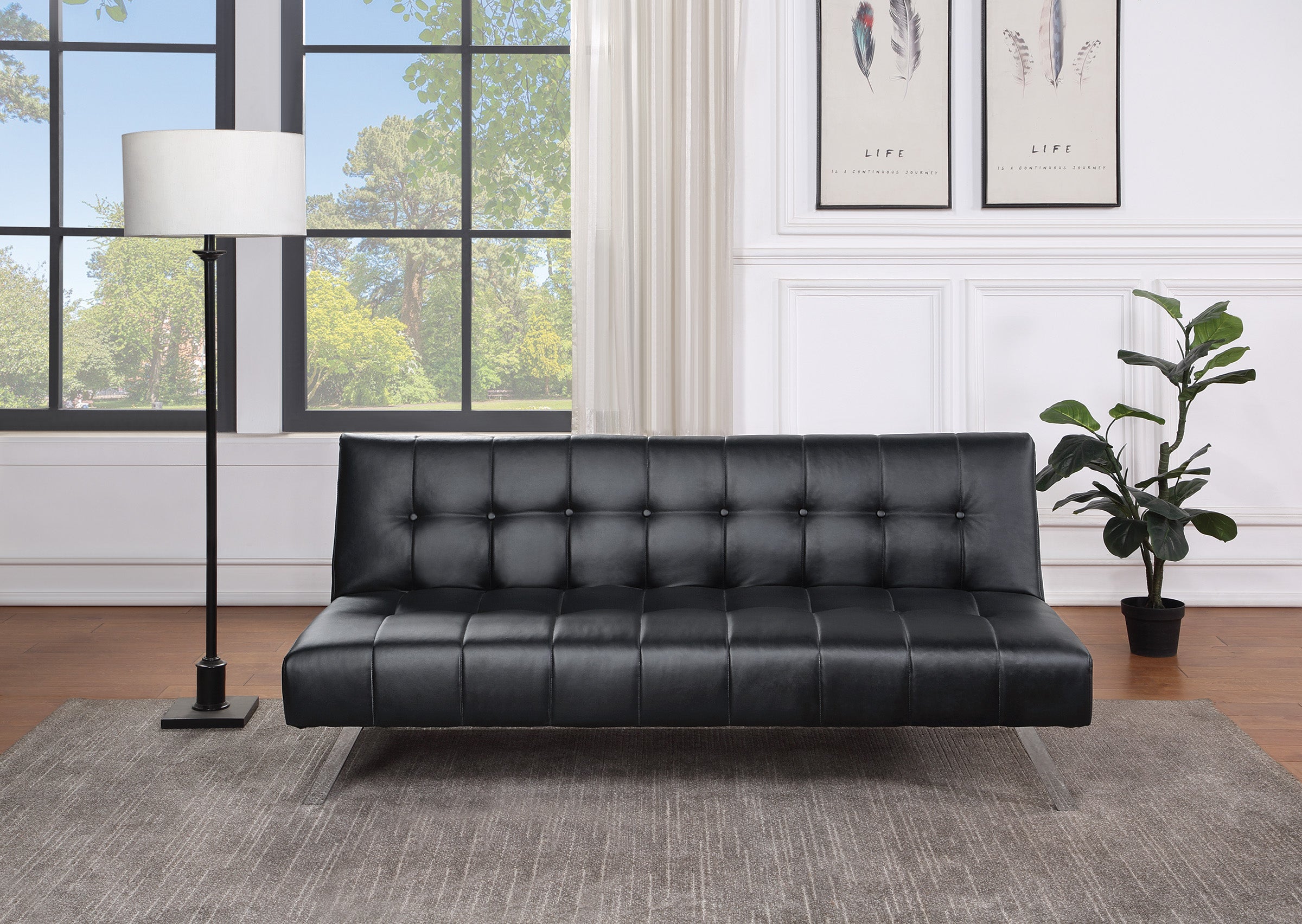 Sawyer Futon - Black